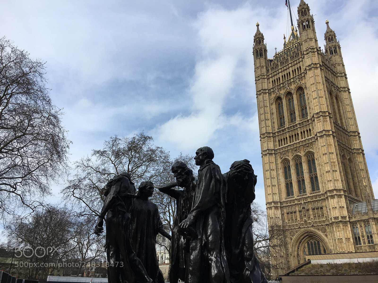 Apple iPhone 6s sample photo. Les bourgeois de rodin photography