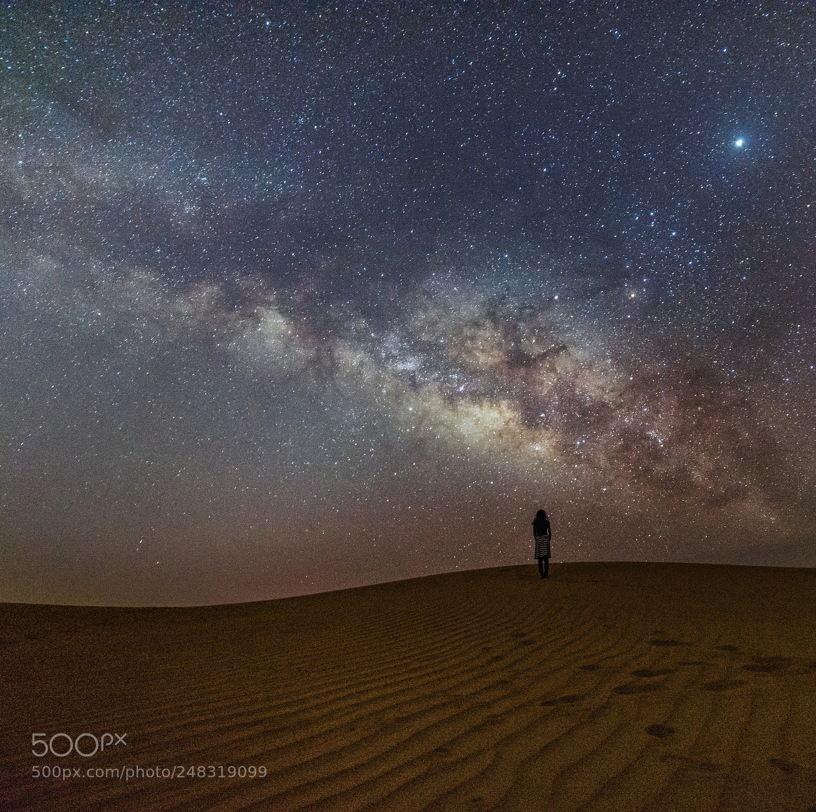 Nikon D610 sample photo. Under the milky way photography