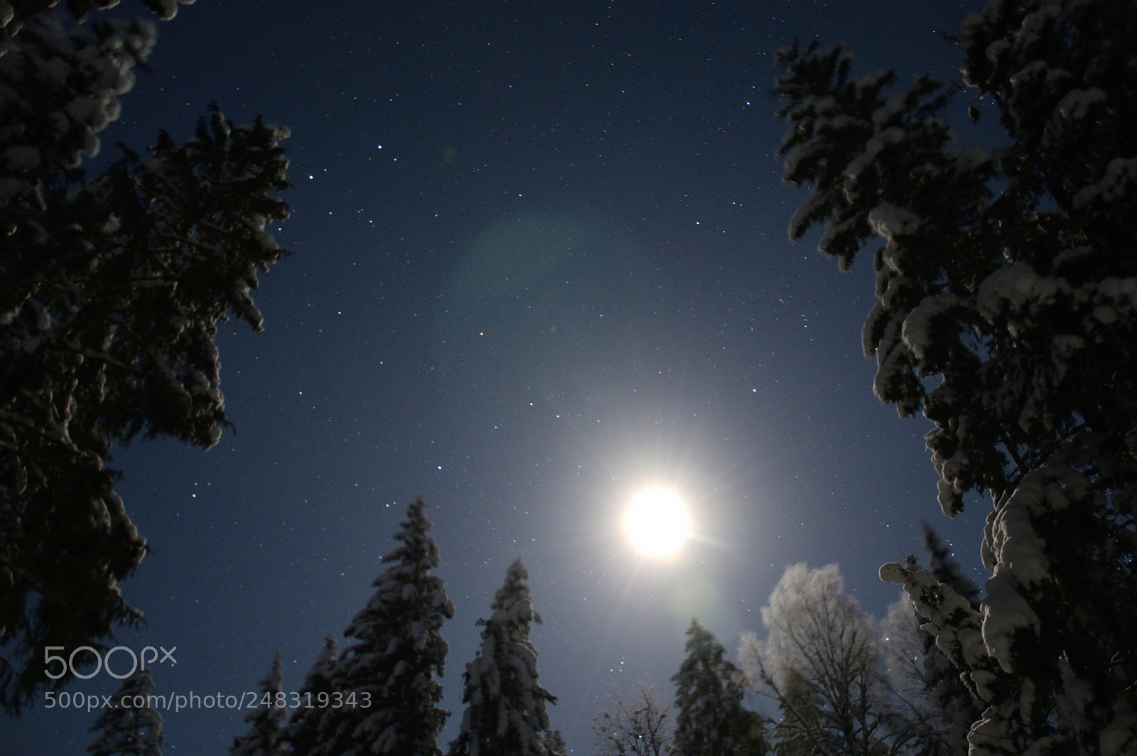 Nikon D3200 sample photo. Moon is my new photography