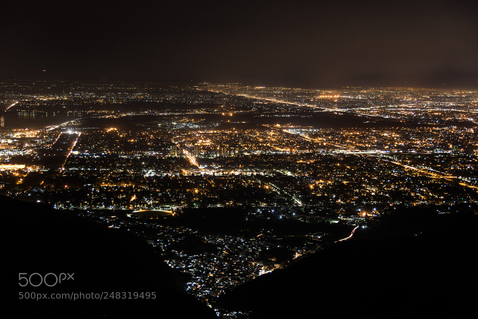 Nikon D810 sample photo. Night view of islamabad photography