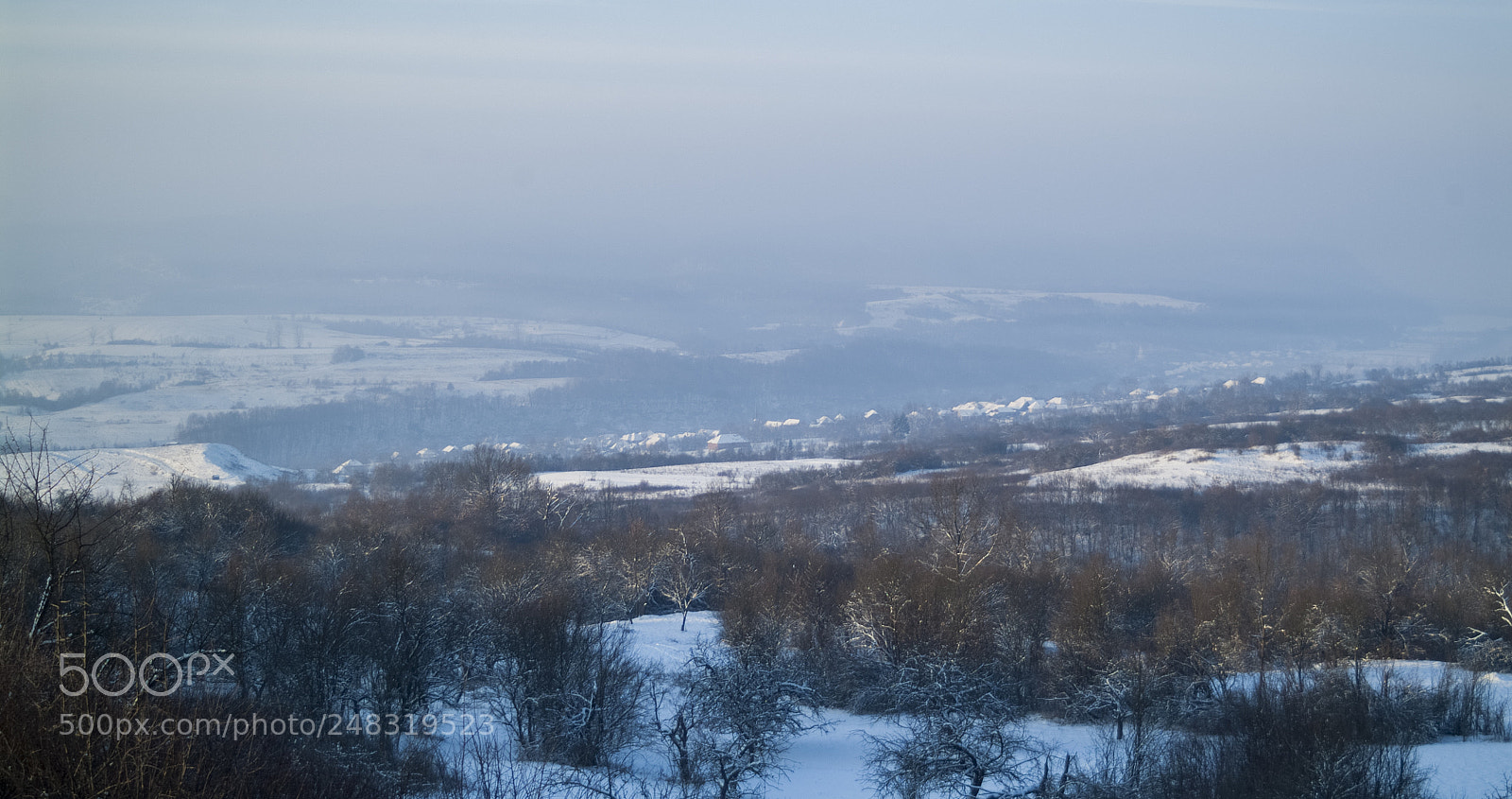 Fujifilm FinePix S3 Pro sample photo. Iarna in romania photography