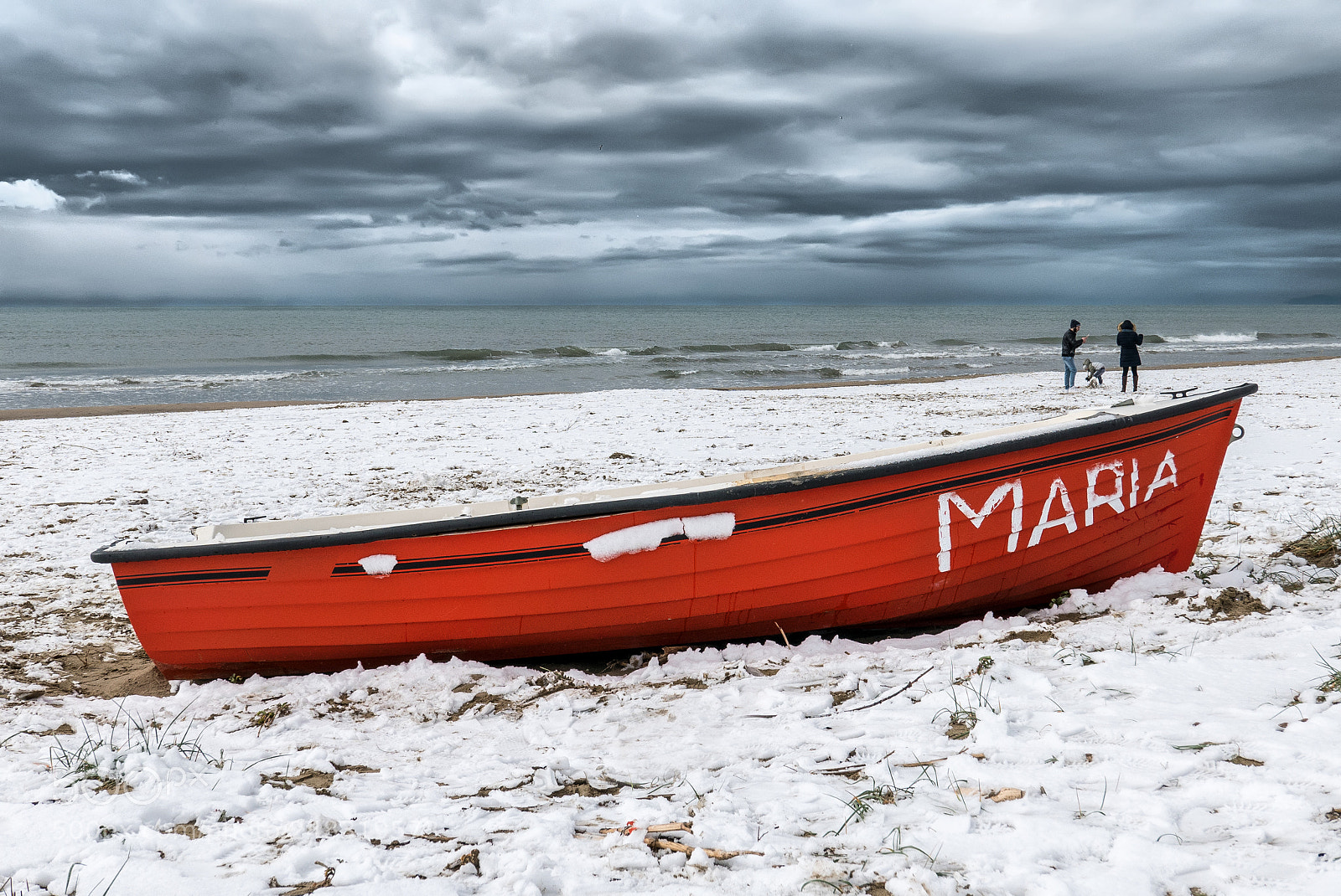 Panasonic Lumix DMC-LX100 sample photo. La barca sulla neve photography