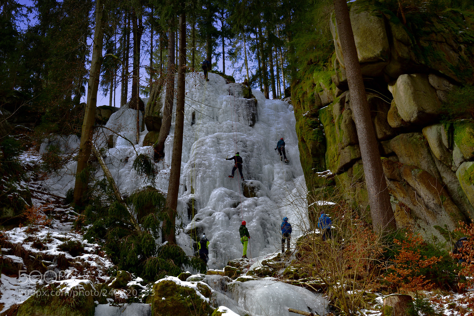 Nikon D5600 sample photo. Wasserfall blauenthal photography