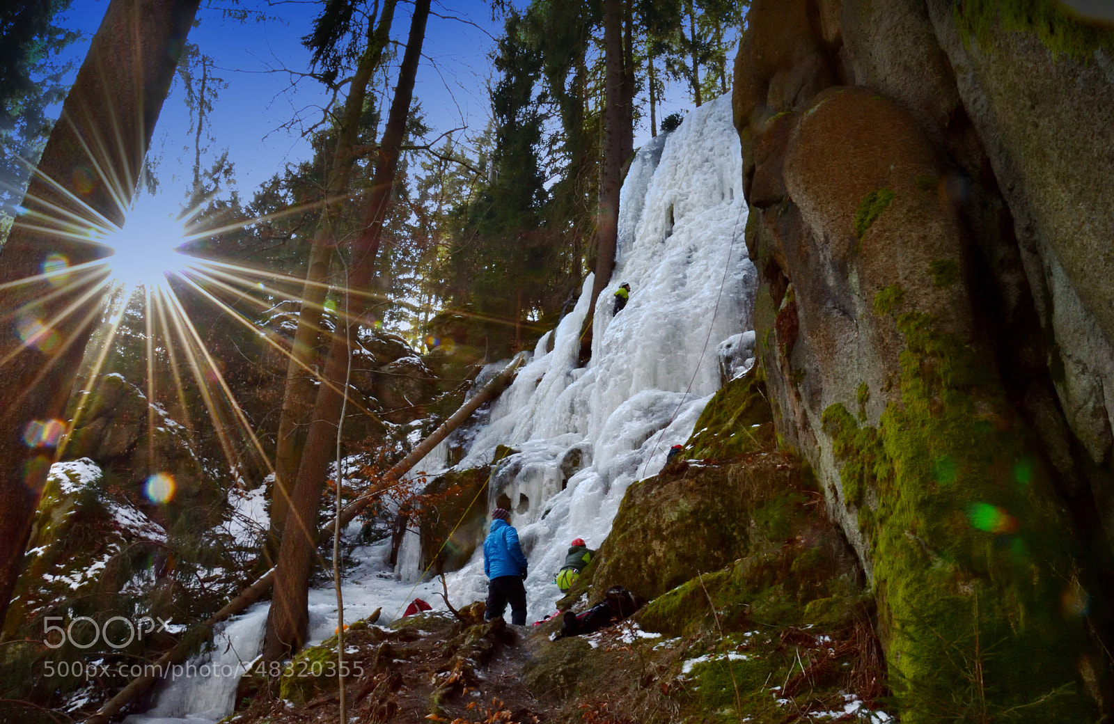 Nikon D5600 sample photo. Wasserfall blauenthal photography