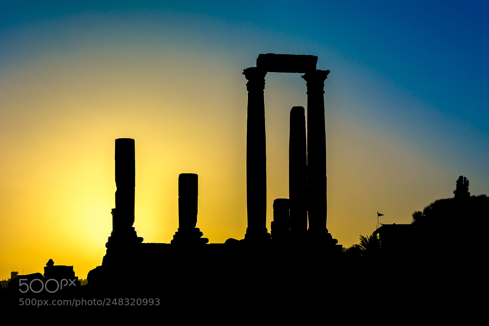 Nikon D7100 sample photo. Temple of hercules-amman photography