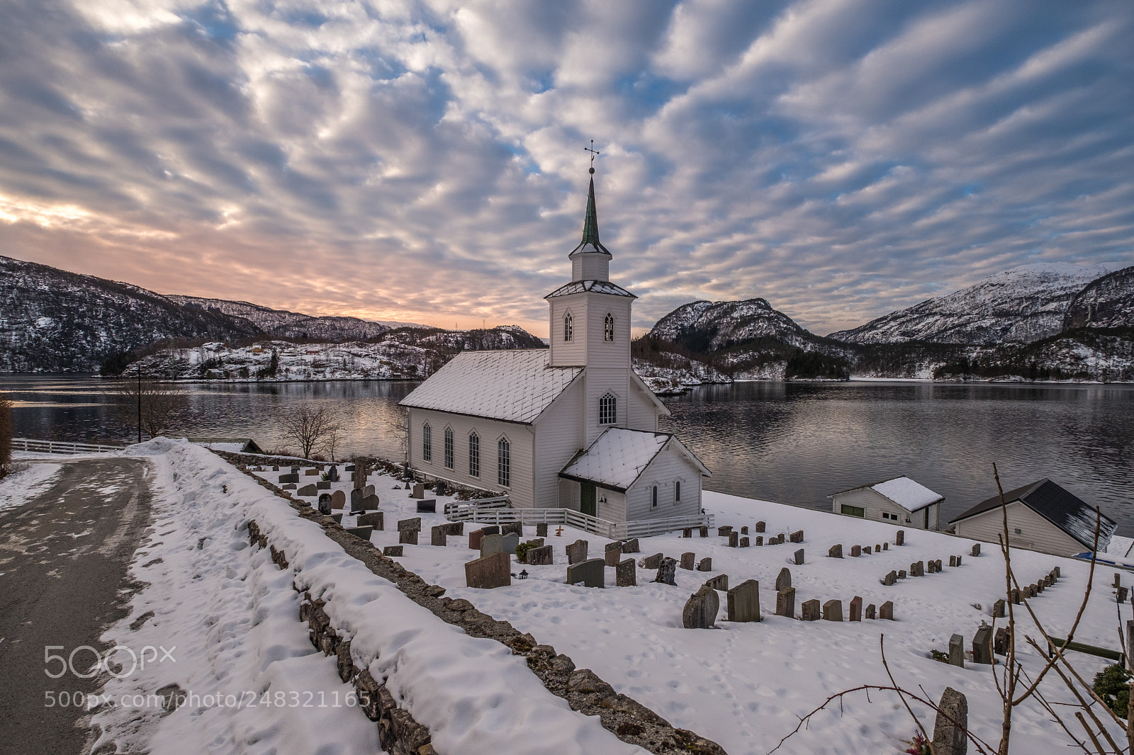 Fujifilm X-T2 sample photo. Church at the fjords photography