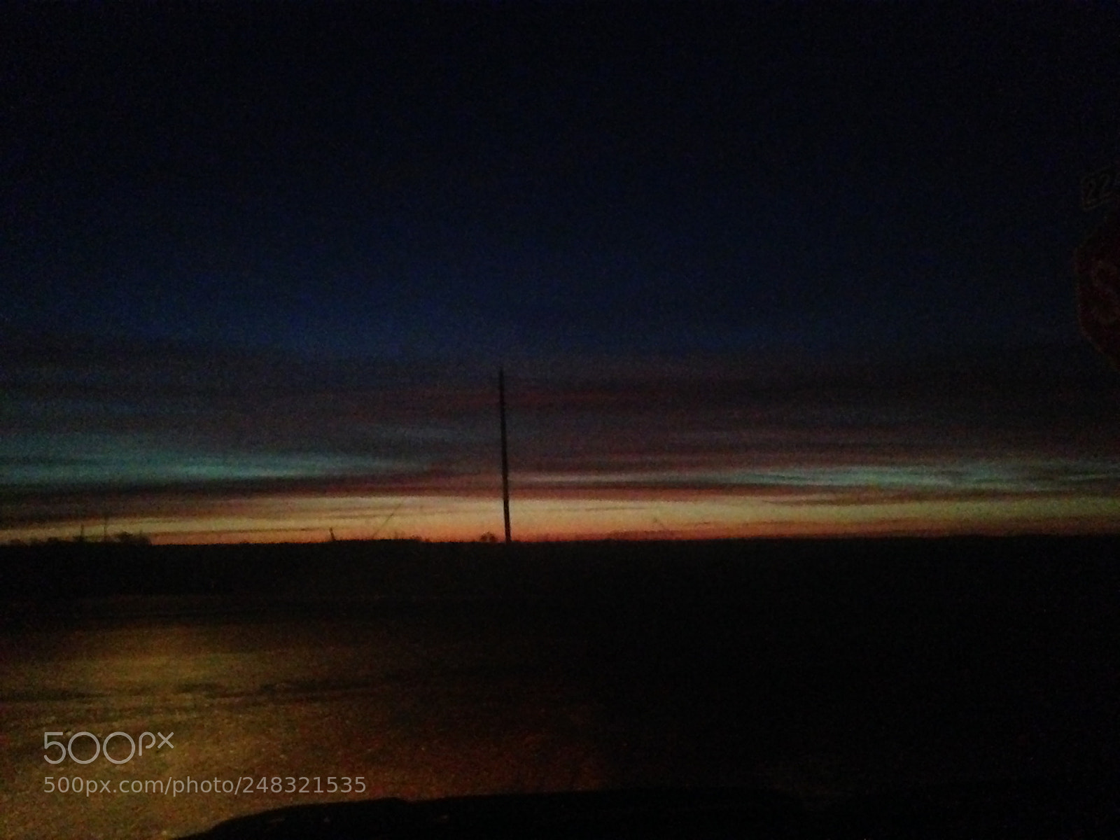 Apple iPhone 5c sample photo. Dark sunrise photography