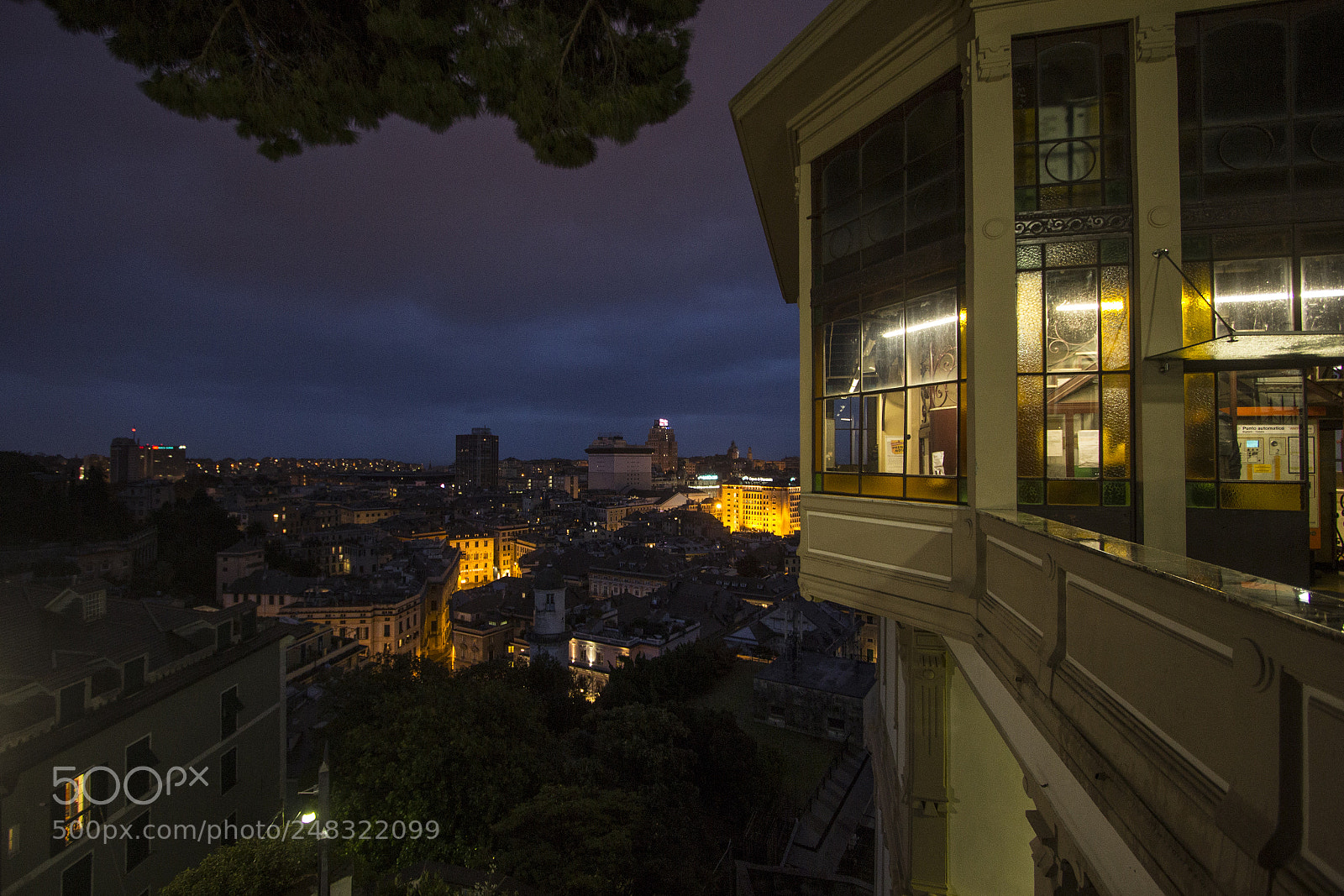 Canon EOS 60D sample photo. L'ascensore di spianata castelletto photography