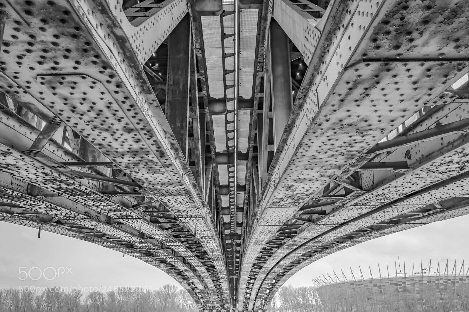 Nikon D5300 sample photo. Warsaw bridge photography
