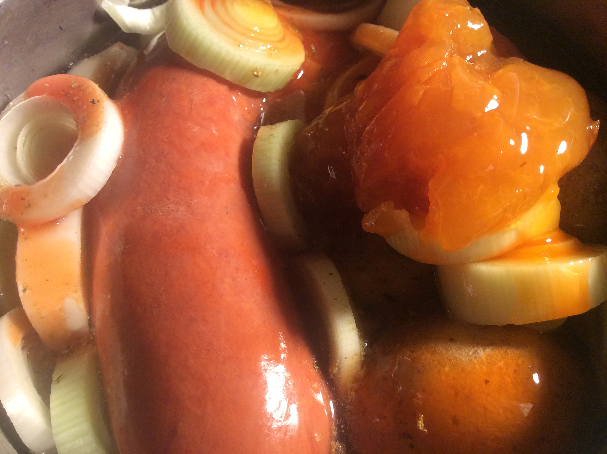 Apple iPad Air sample photo. Sweet-and-sour sausage photography
