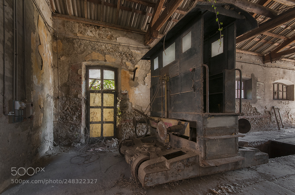 Nikon D300 sample photo. Montecatini chemical photography