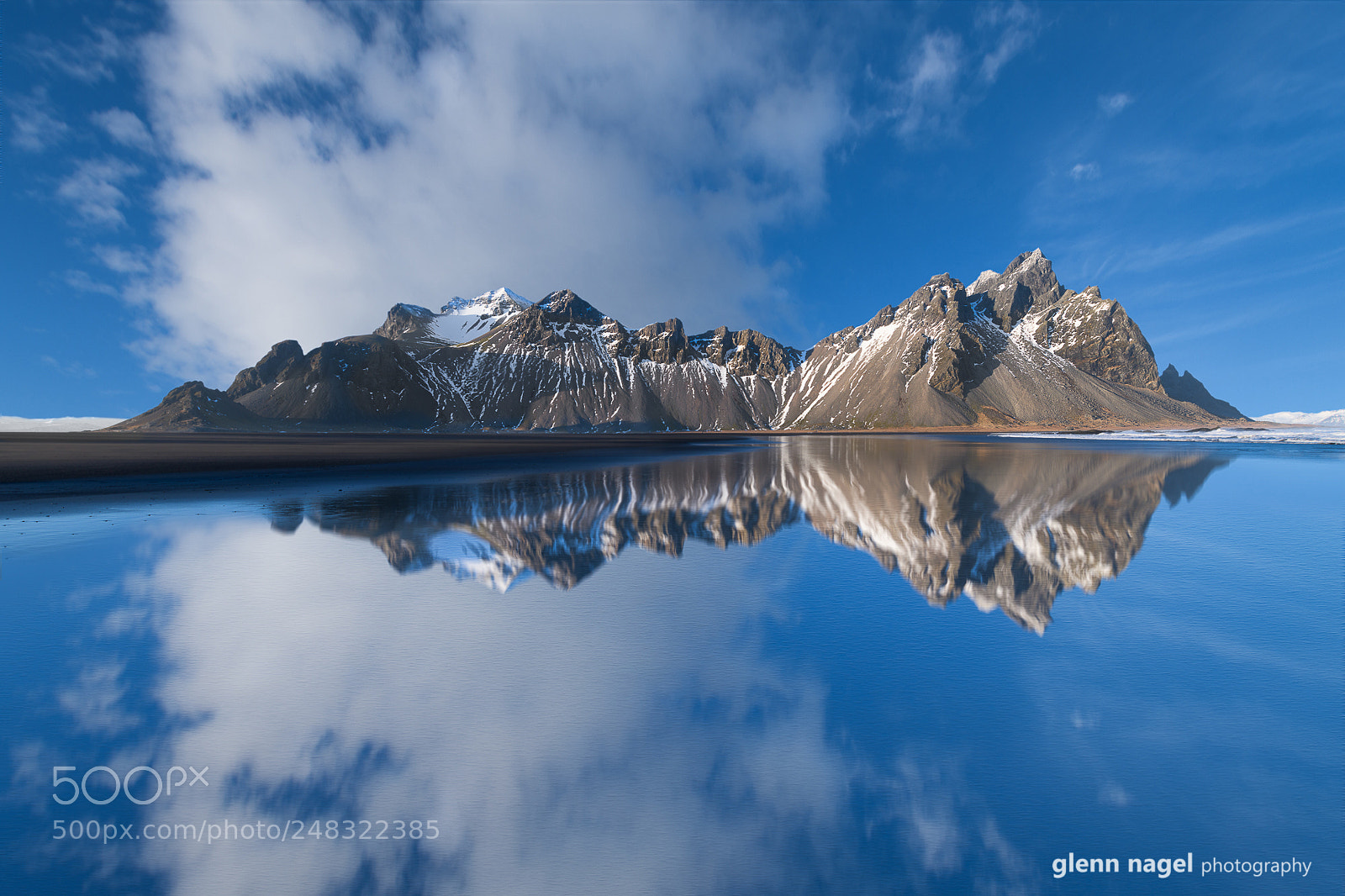 Nikon D850 sample photo. Vestrahorn mountain photography