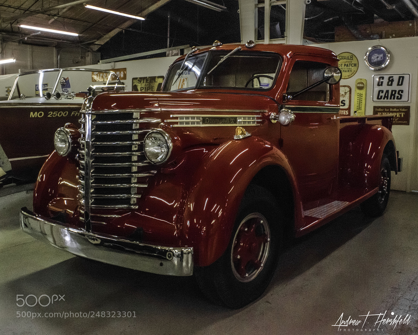 Canon EOS 600D (Rebel EOS T3i / EOS Kiss X5) sample photo. 1949 diamond t model 201 truck photography