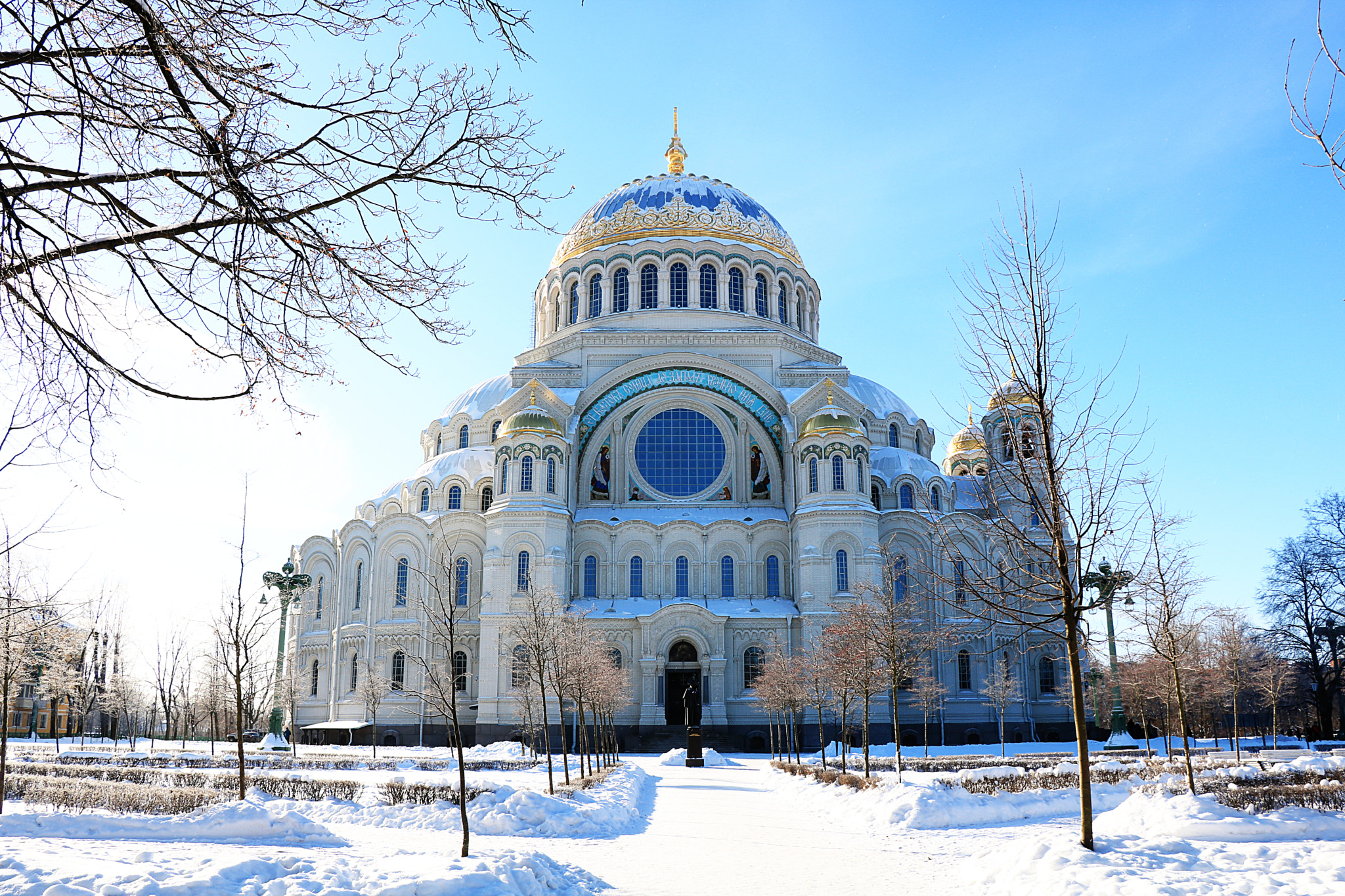 Canon EOS 750D (EOS Rebel T6i / EOS Kiss X8i) sample photo. Кронштадтский Морской собор во имя святителя Николая Чудотворца photography