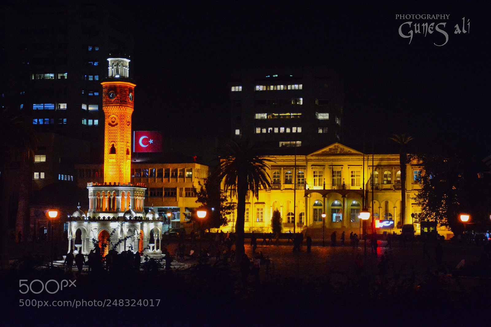 Nikon D7100 sample photo. Izmir saat kulesi photography