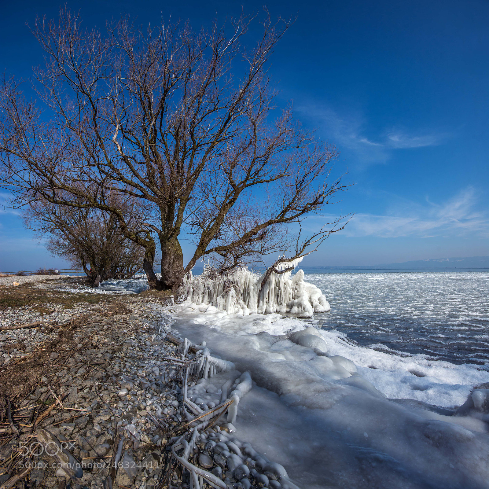 Nikon D7100 sample photo. Eiszeit am see photography