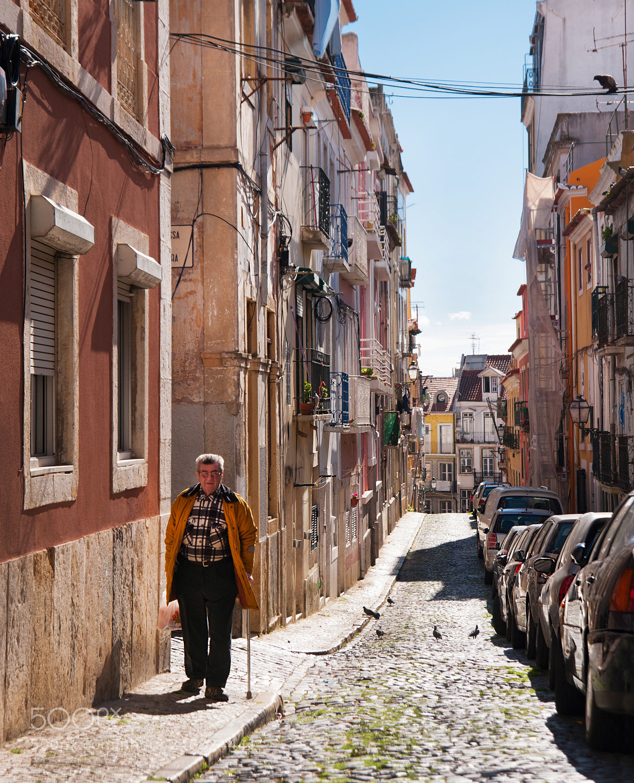 Nikon D700 sample photo. Streets of lisbon photography