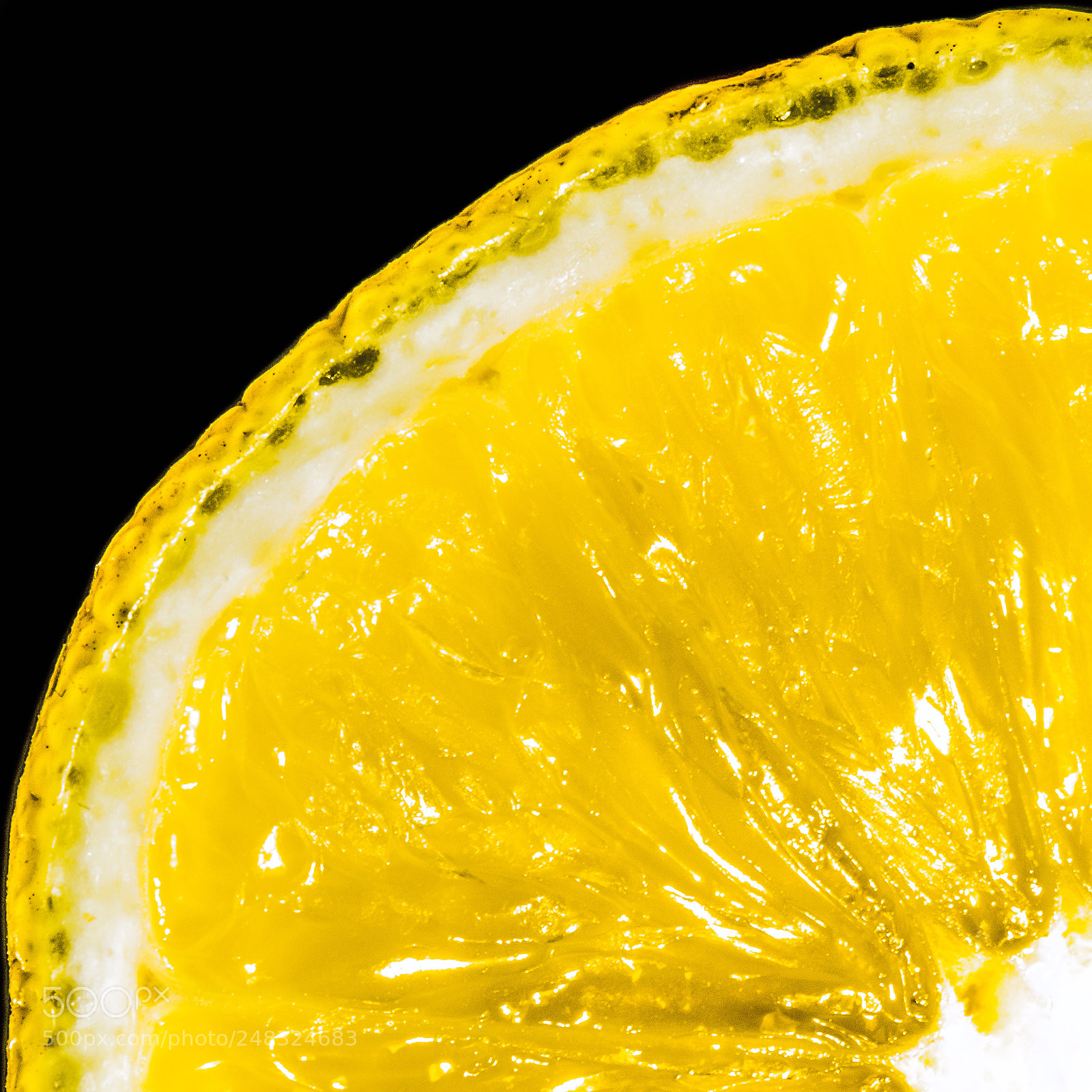 Nikon D810 sample photo. Lemon quarter -2- photography