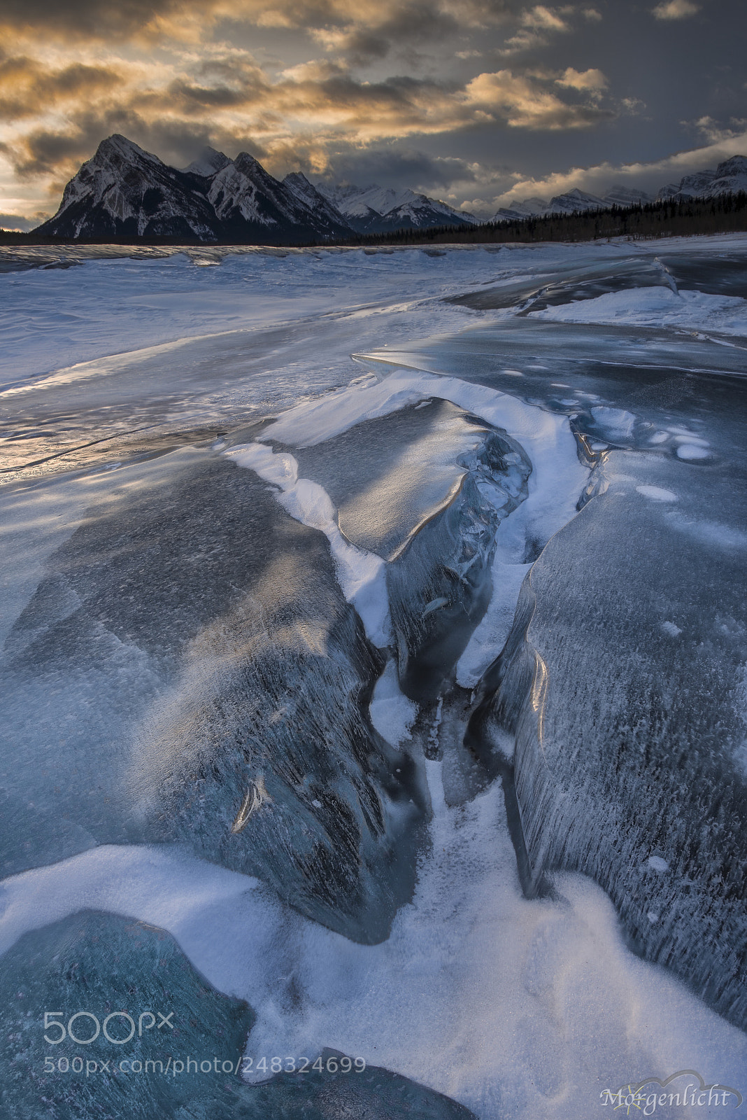 Nikon D800 sample photo. Ice cracks... photography