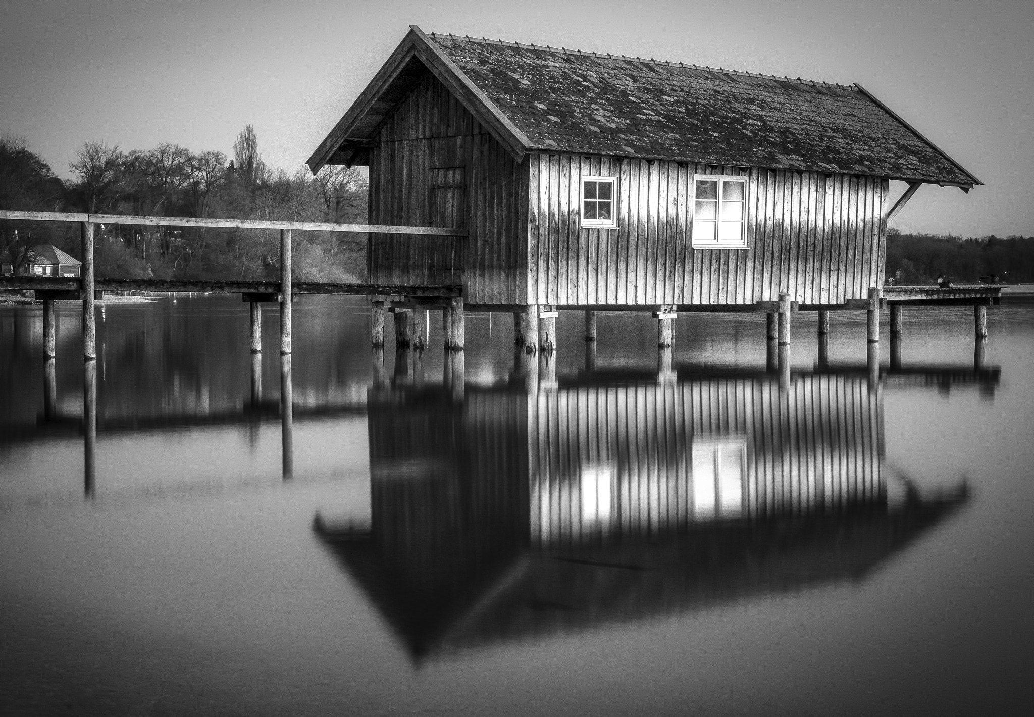 Panasonic Lumix DMC-GM5 sample photo. Fisherman's hut/ammersee photography
