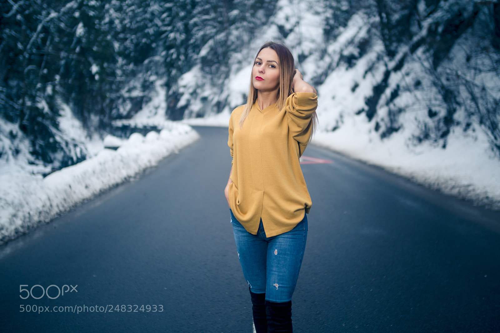 Sony a6500 sample photo. Frozen photography