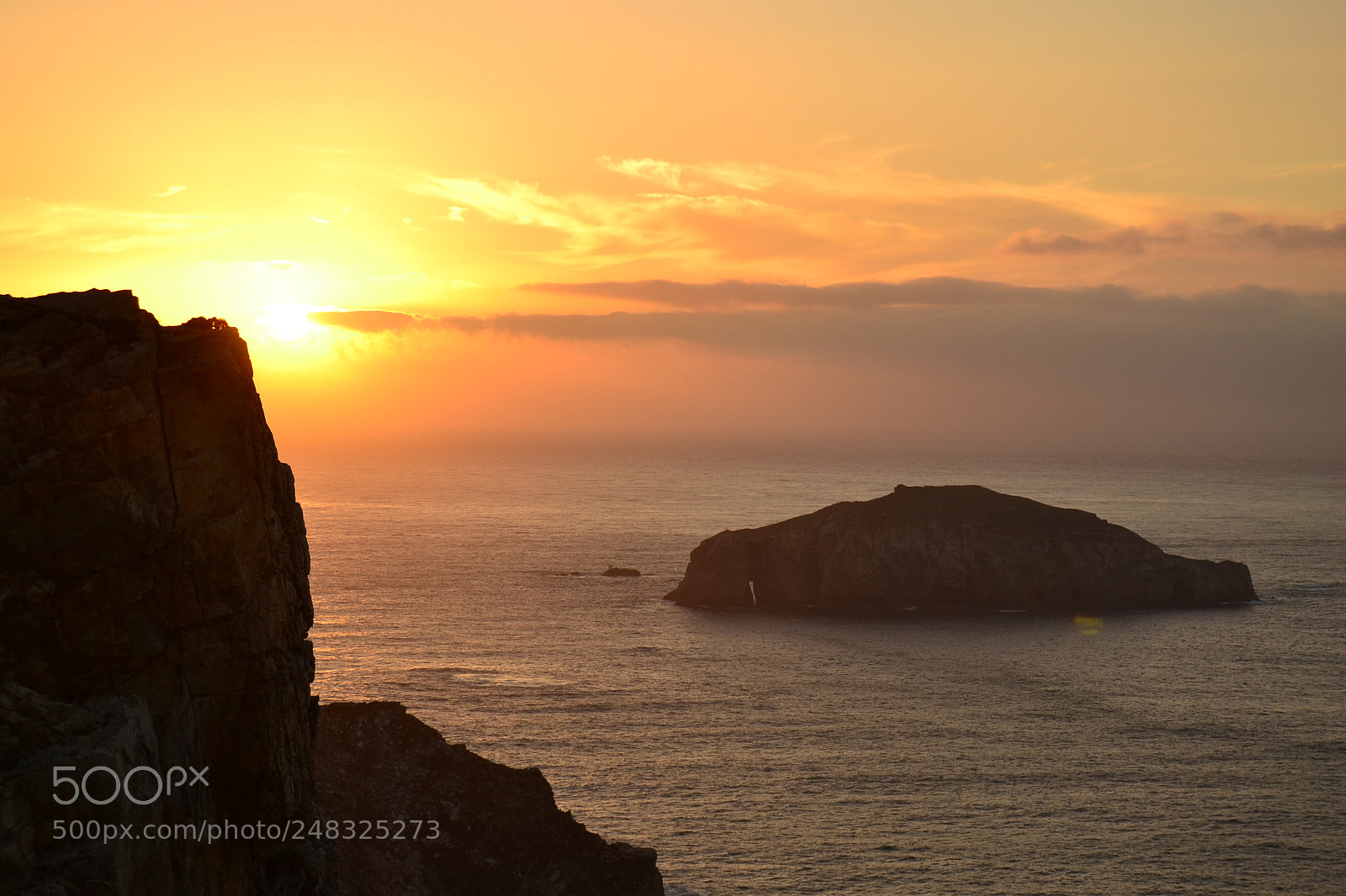 Nikon D3100 sample photo. Sunset of asturias photography