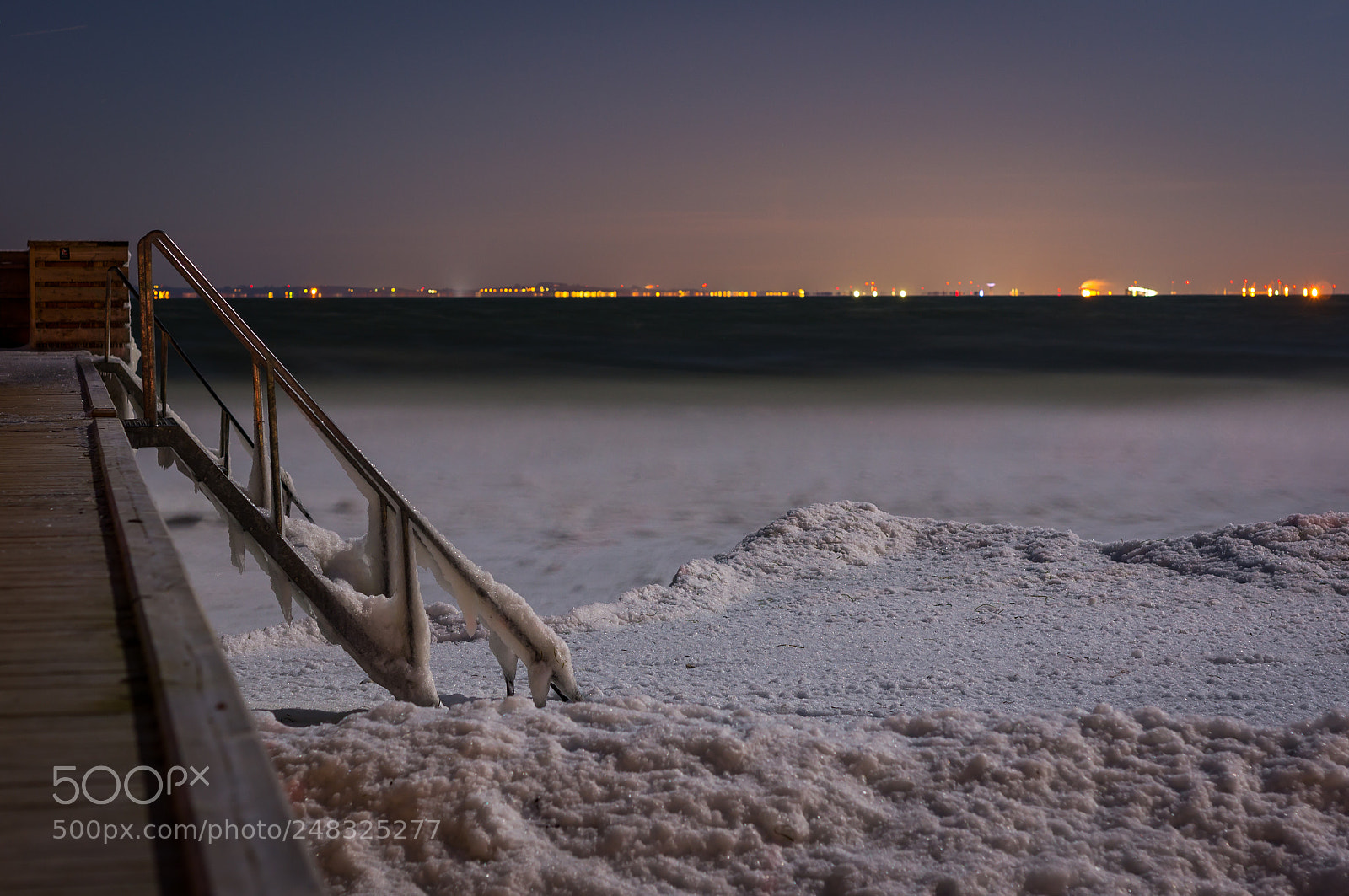 Sony SLT-A55 (SLT-A55V) sample photo. Winter bathing photography