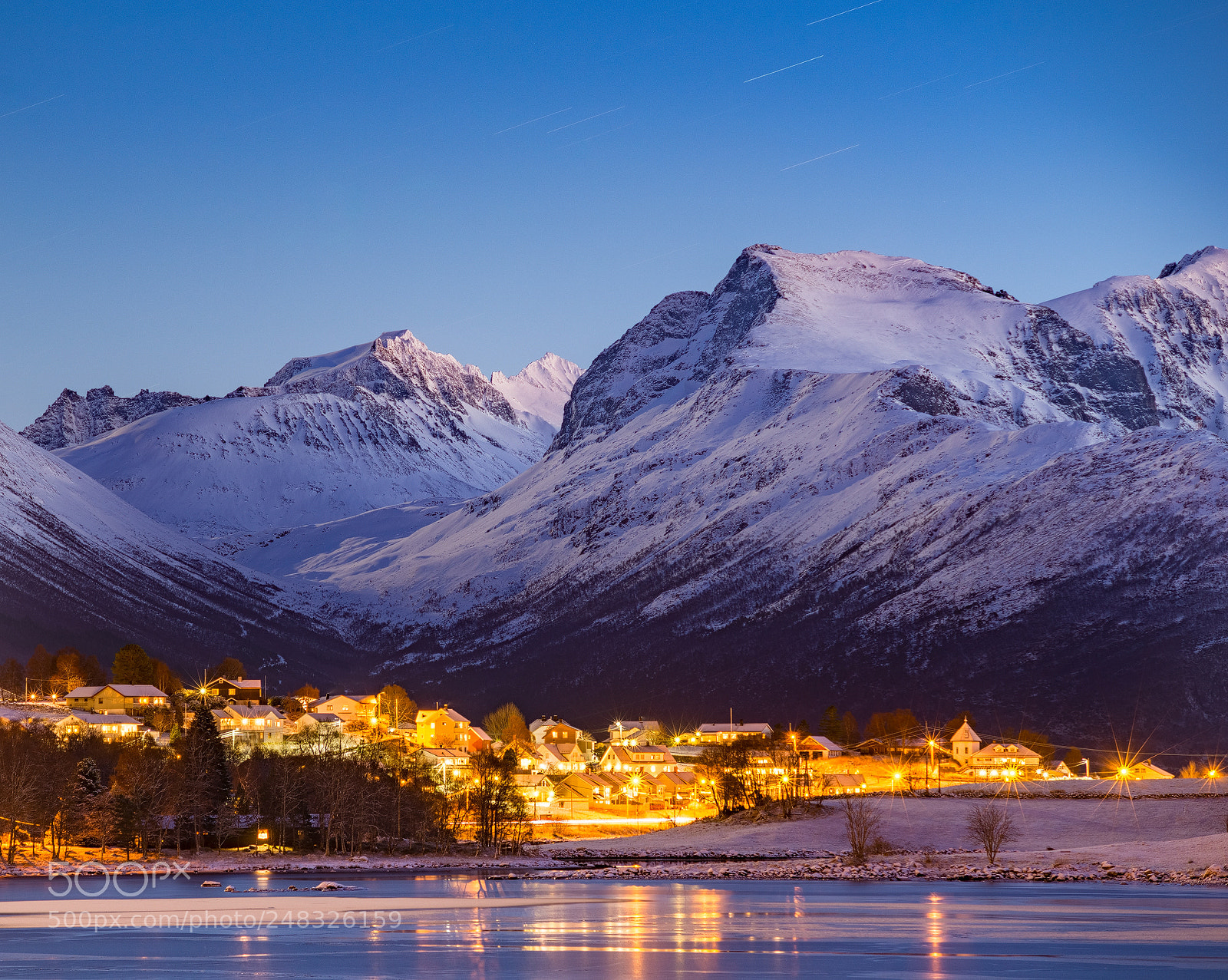 Nikon D600 sample photo. Solavågen in moonlight photography