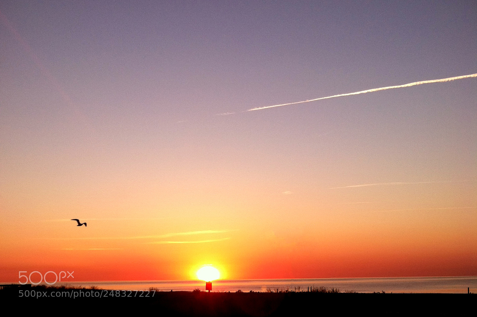 Apple iPhone 4 sample photo. Sunrise in ac photography