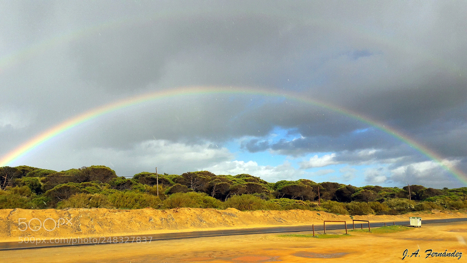 Samsung Galaxy A5(2016) sample photo. A big rainbow photography