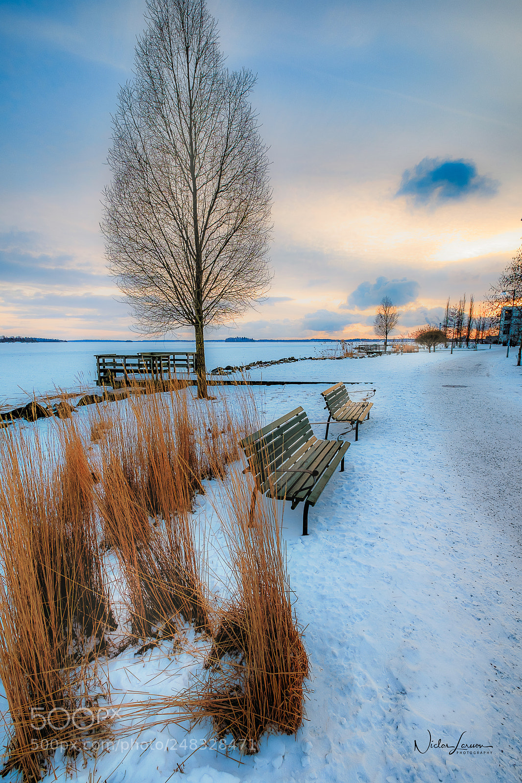 Fujifilm X-T2 sample photo. Dreamy frozen lake photography