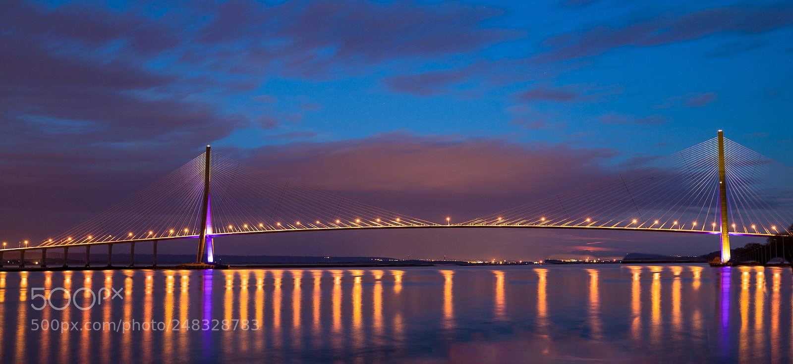 Canon EOS 6D Mark II sample photo. Pont de normandie photography