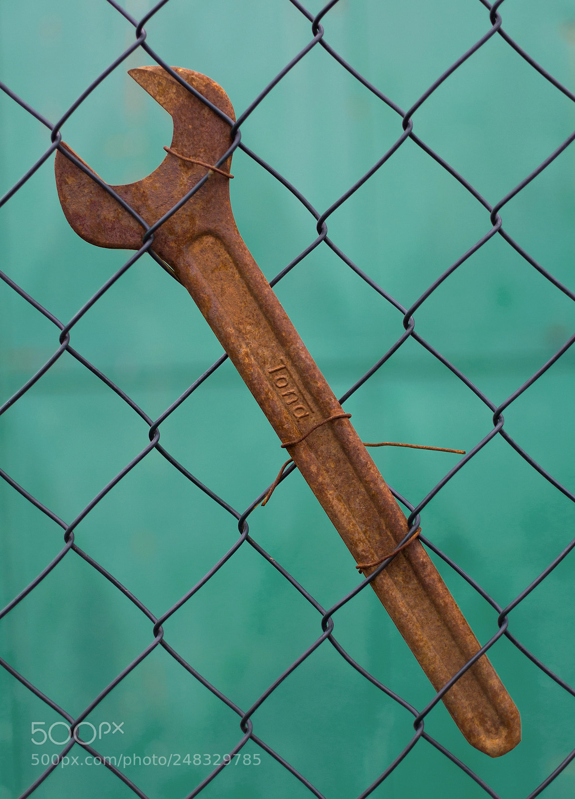 Nikon D7100 sample photo. Rusty spanner photography