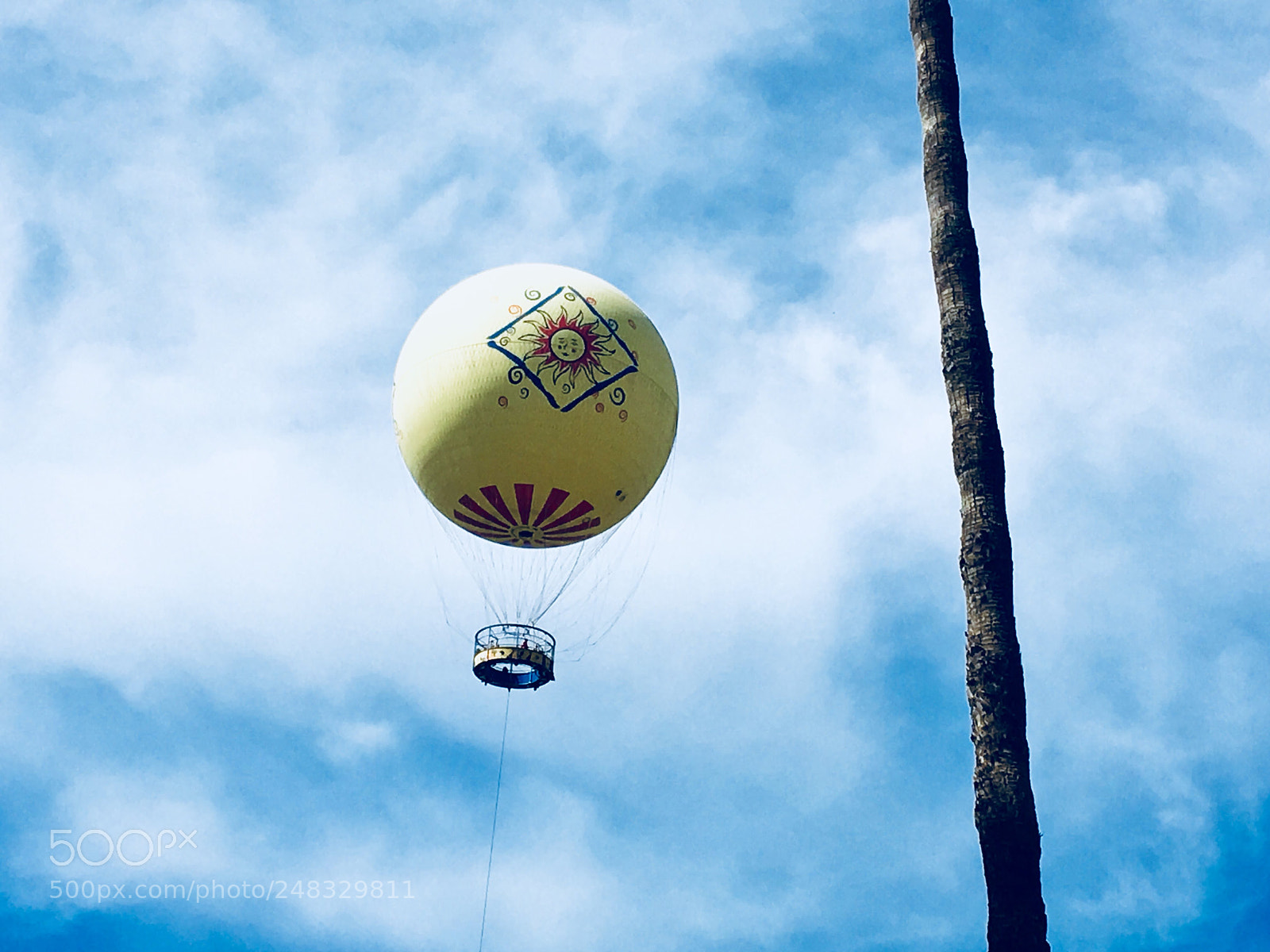Apple iPhone 6s sample photo. Hot air balloon photography
