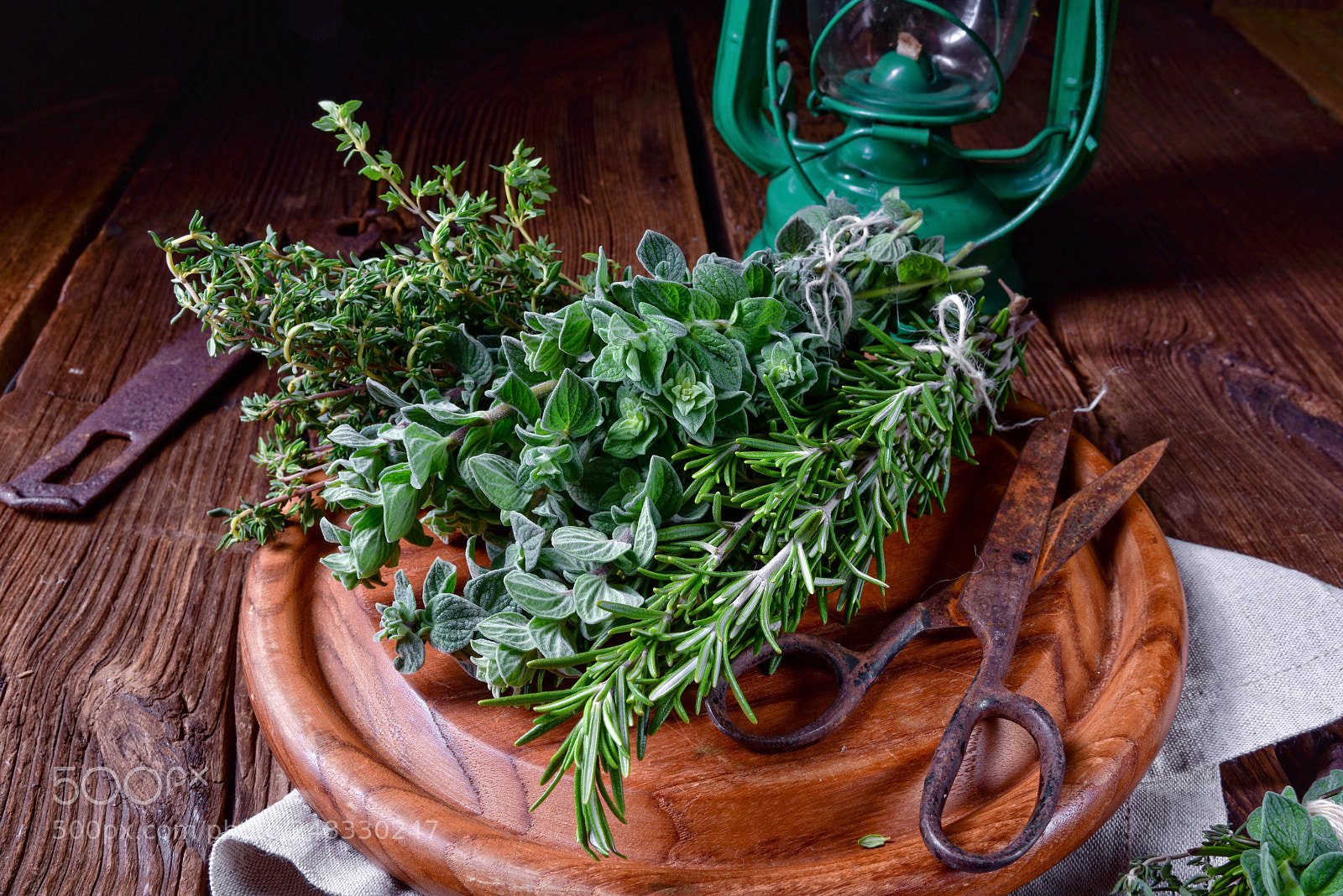 Nikon D810 sample photo. Herbal collection of thyme,oregano photography