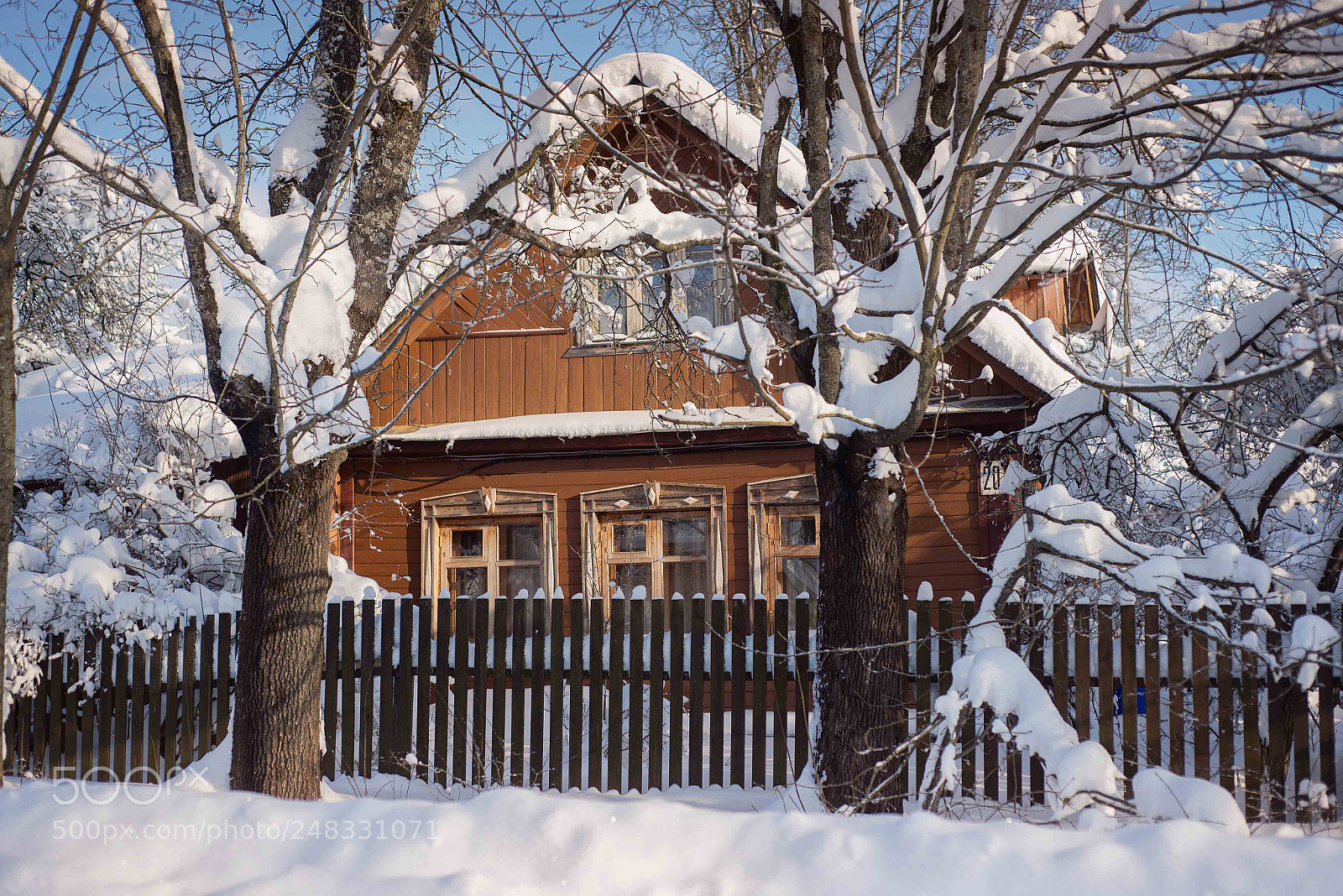 Nikon D610 sample photo. Russian house photography