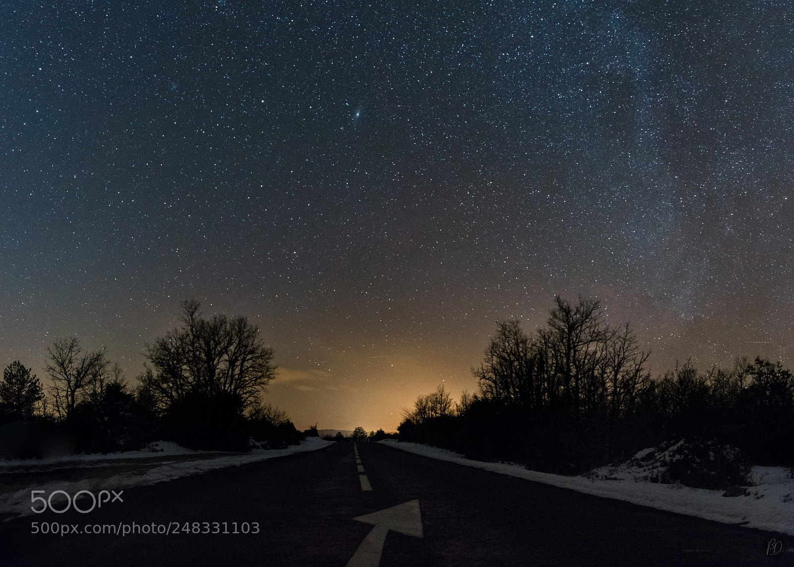 Nikon D7200 sample photo. M31 and the milkyway photography