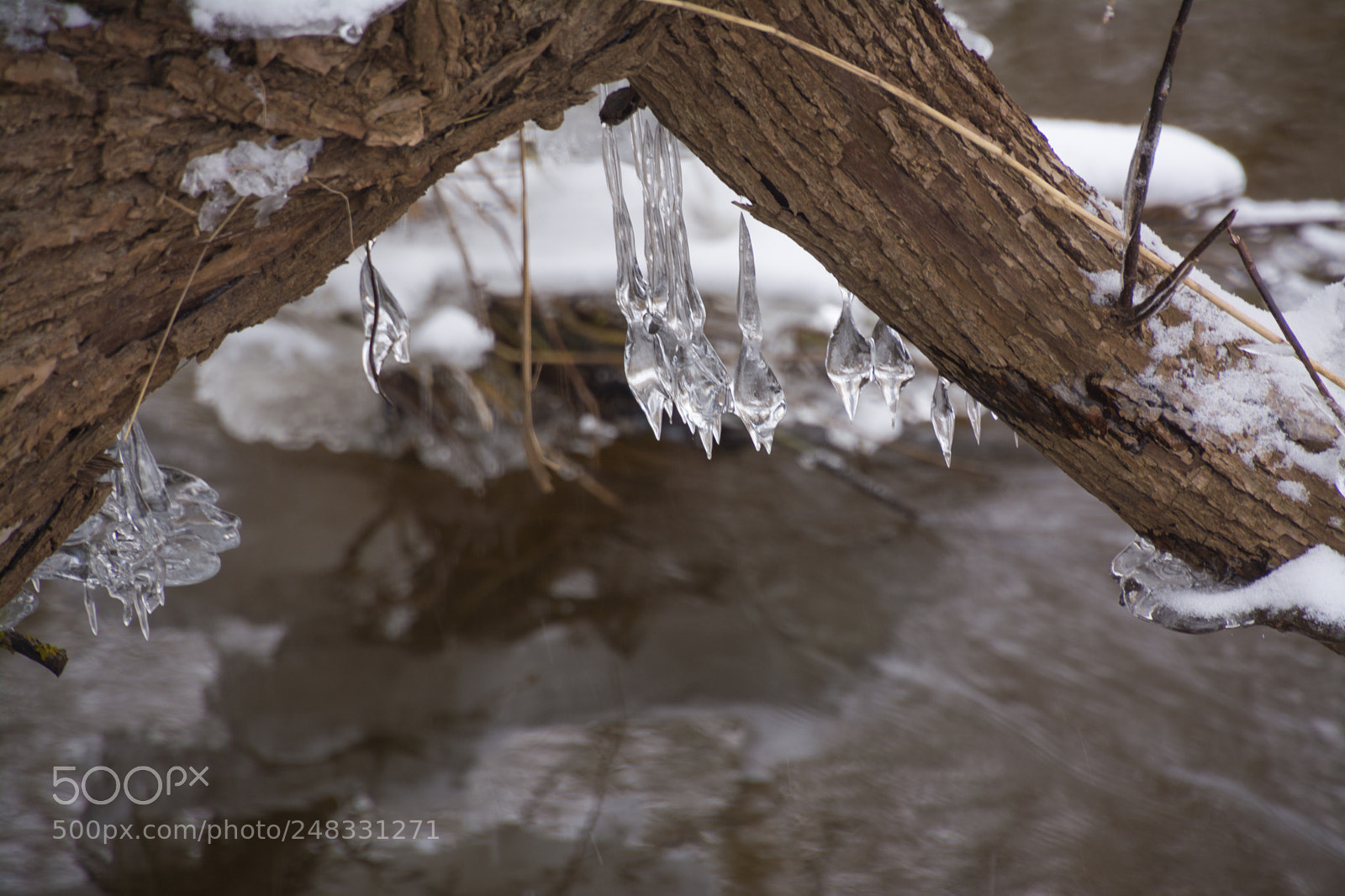 Nikon D5200 sample photo. Ice figures photography
