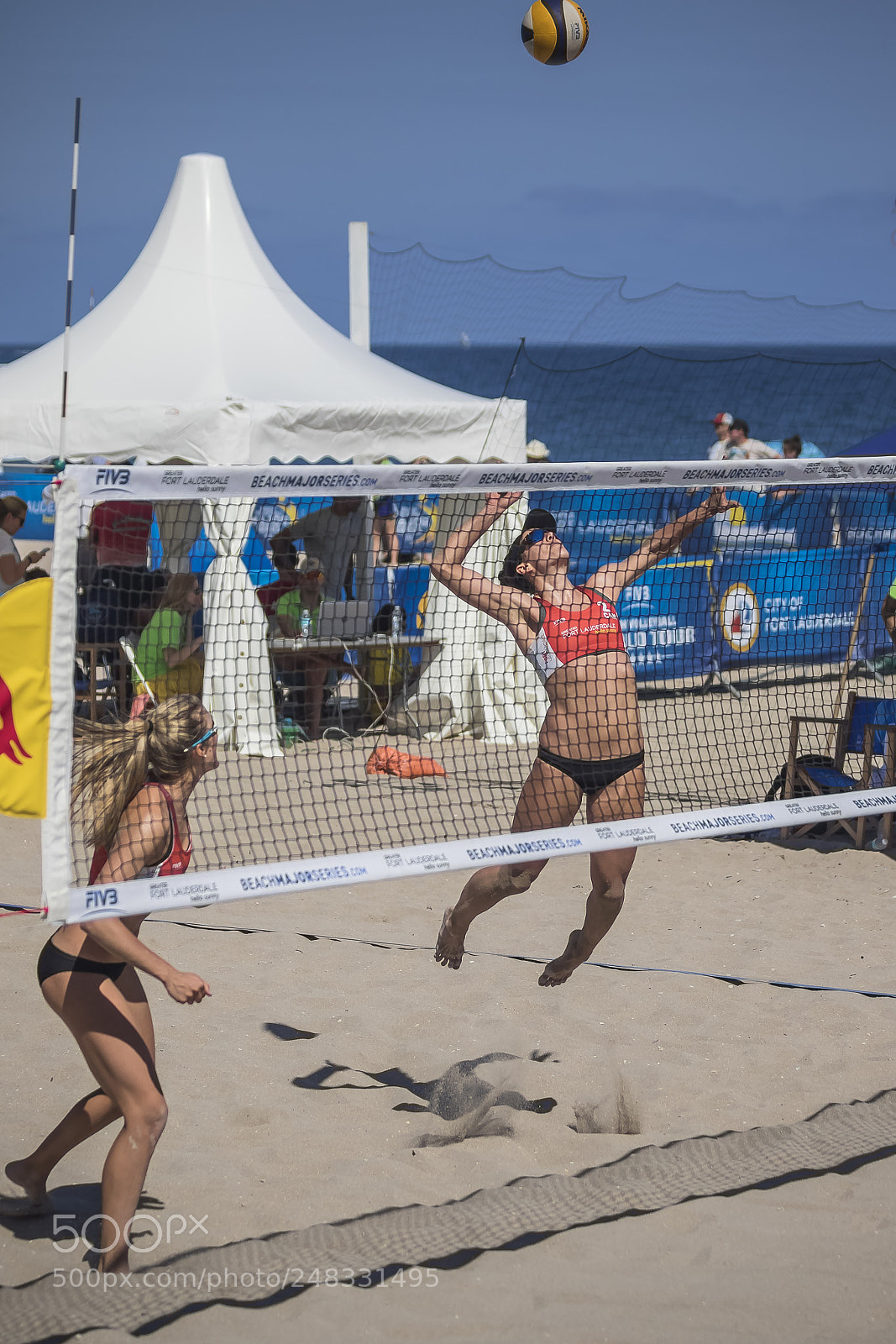 Canon EOS 7D Mark II sample photo. Beach volleyball major series photography