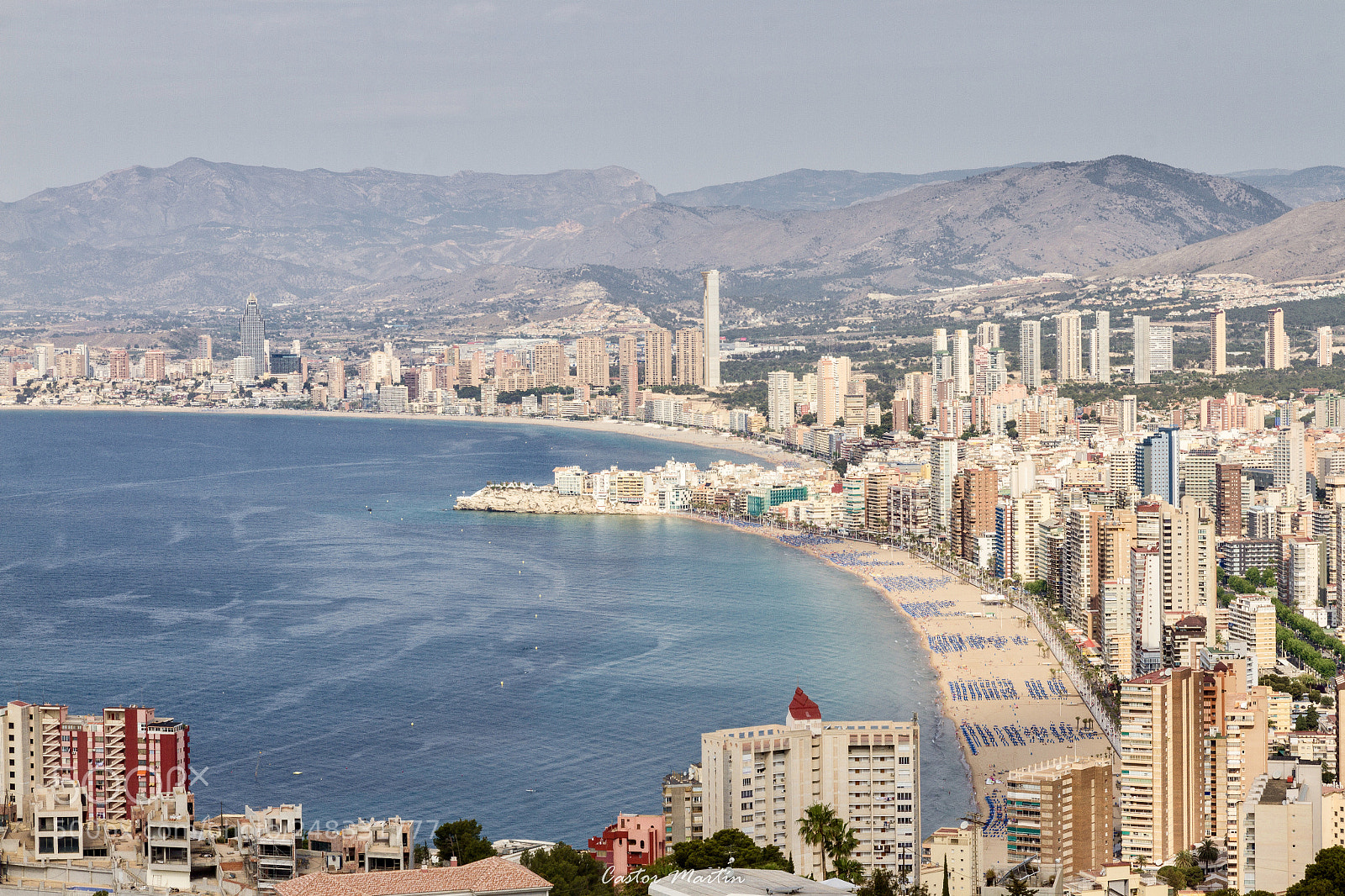 Canon EOS 7D sample photo. Bahia de benidorm photography