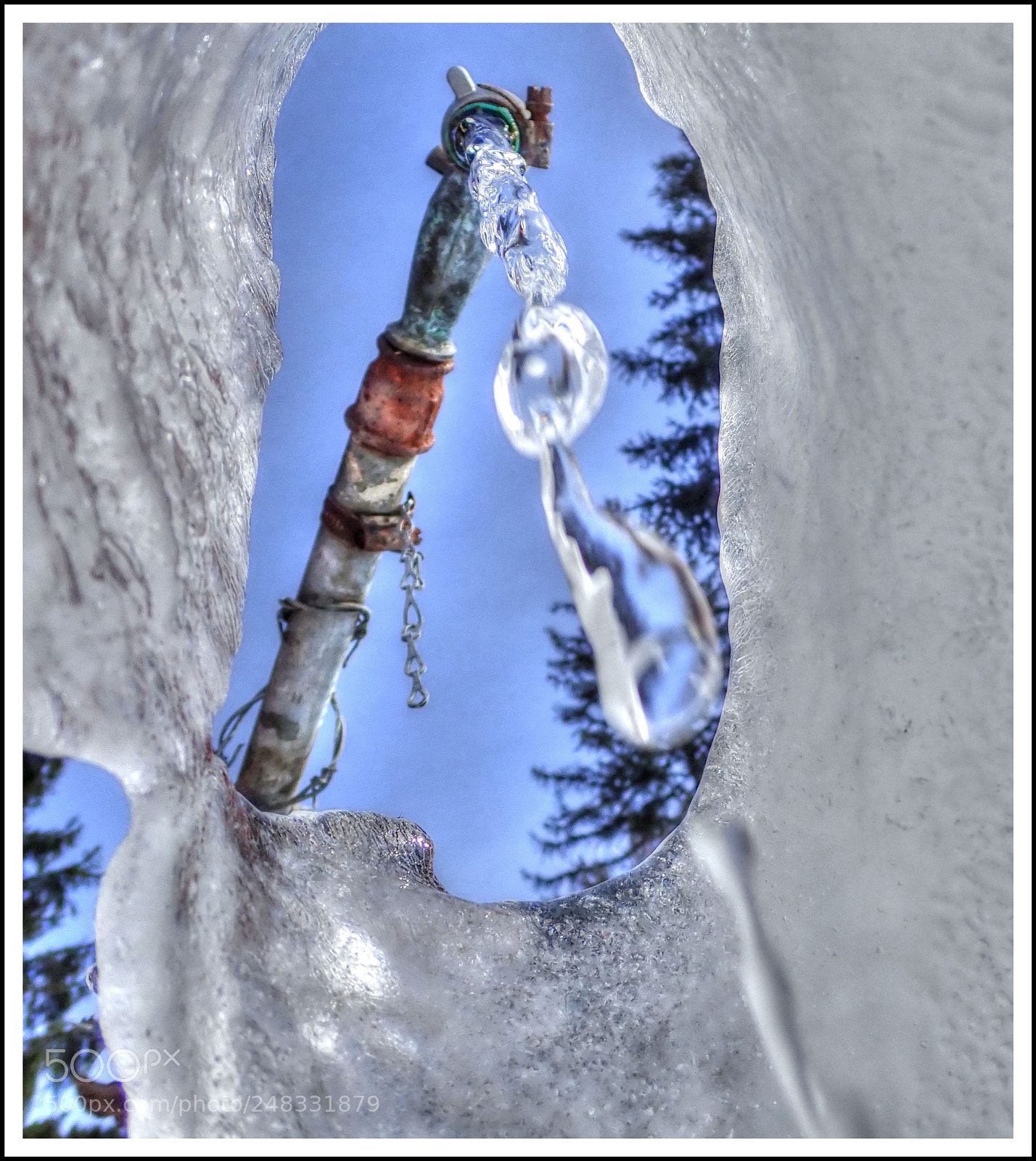 Olympus TG-5 sample photo. Fliessend wasser photography