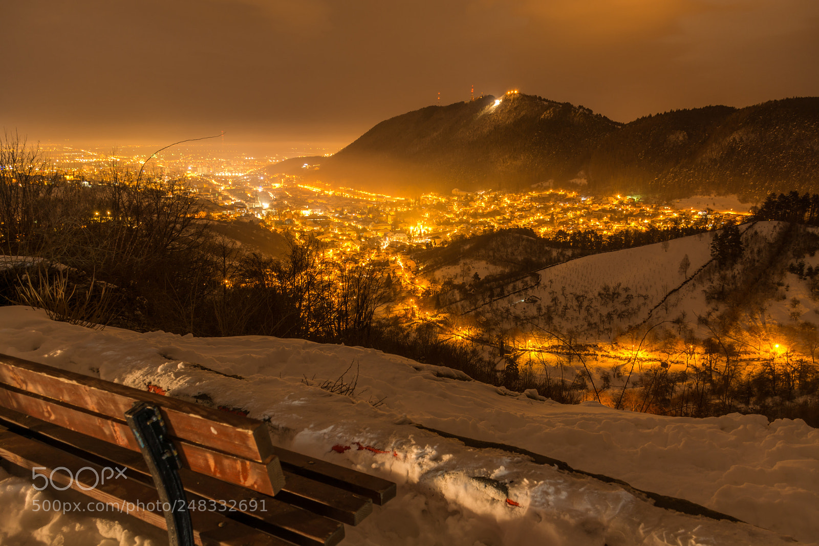 Nikon D7100 sample photo. Cityscape at brasov photography