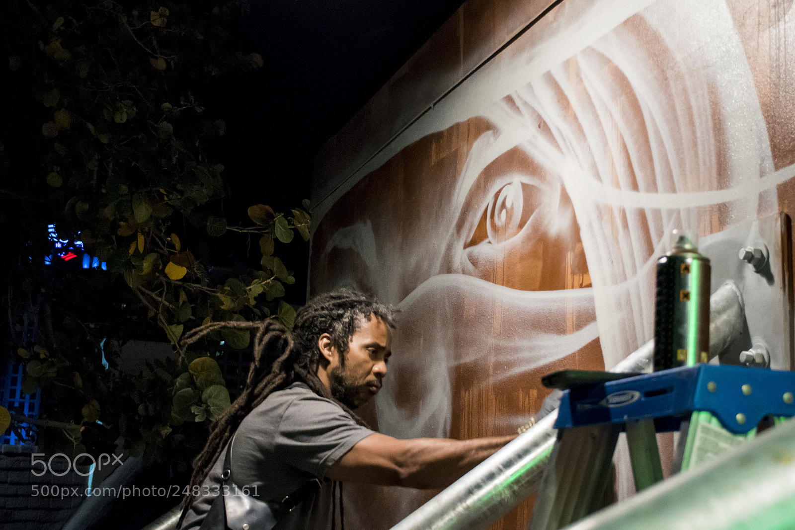 Nikon D5500 sample photo. El camino street art photography