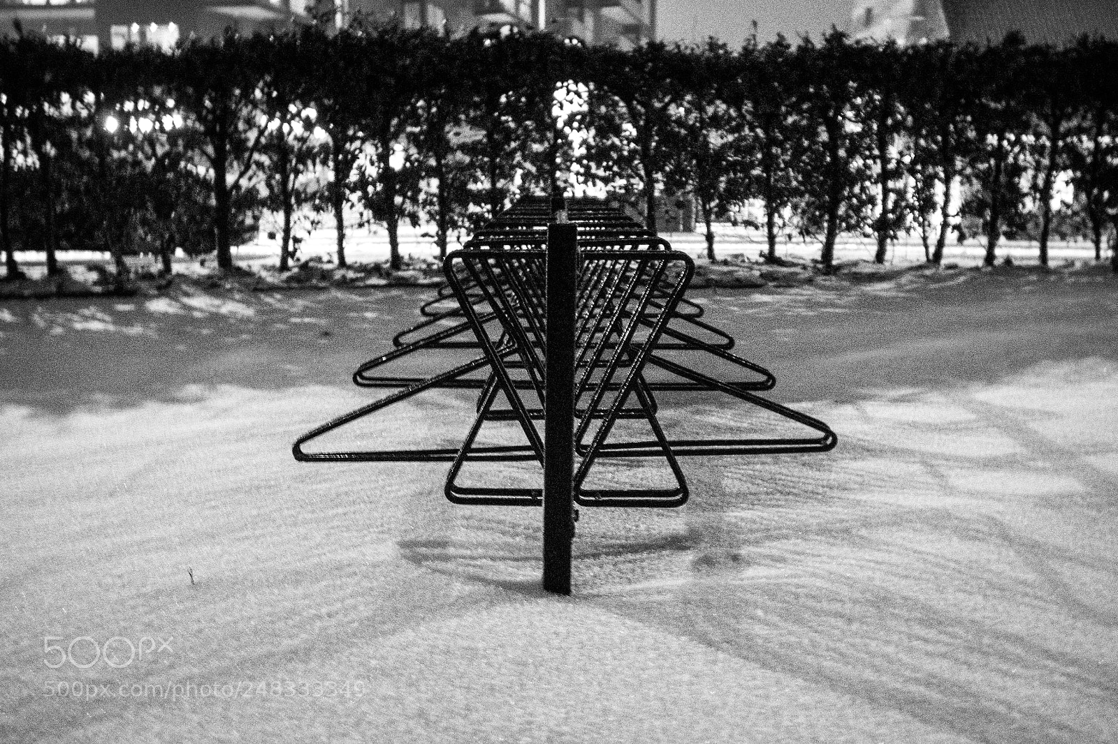 Sony SLT-A77 sample photo. Bike rack photography
