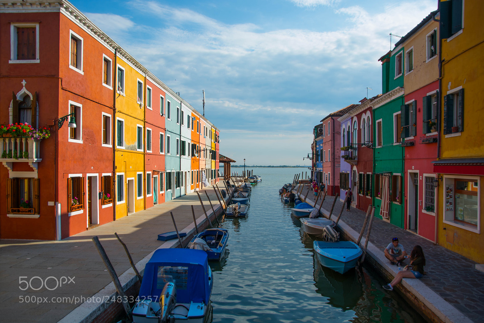 Nikon D5200 sample photo. The colorful burano,italy photography