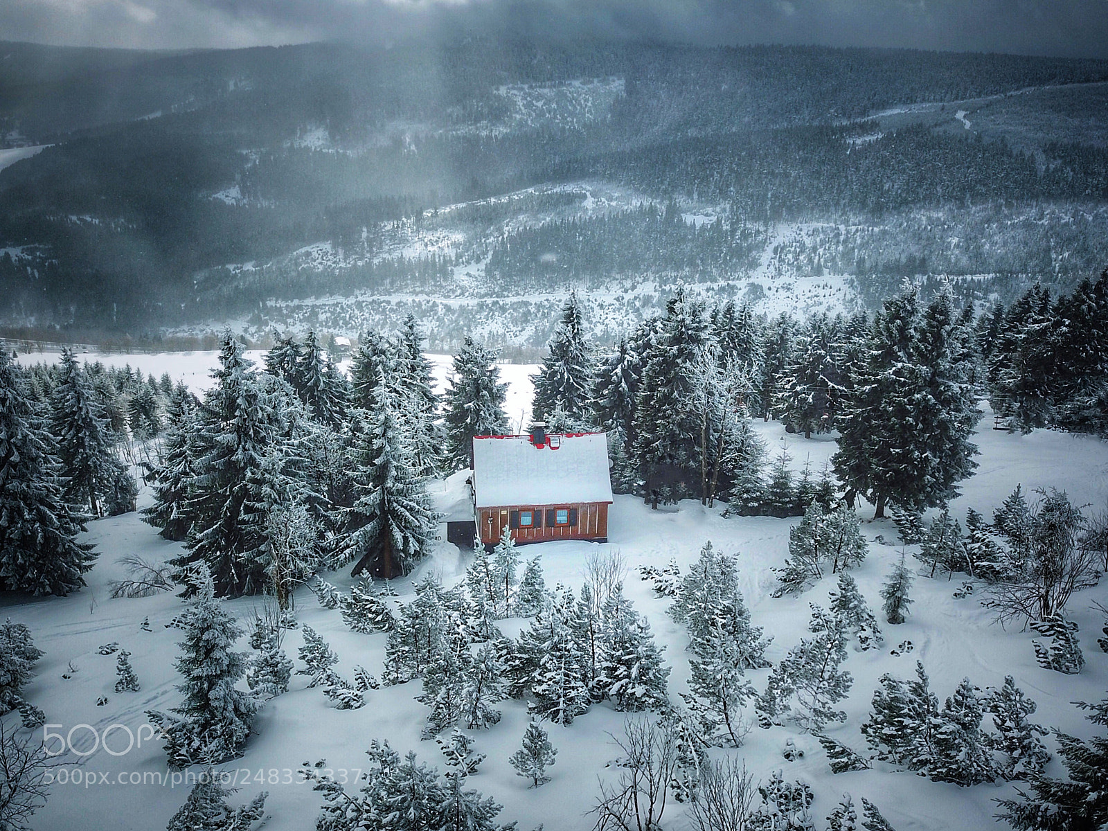DJI FC220 sample photo. Moody time photography