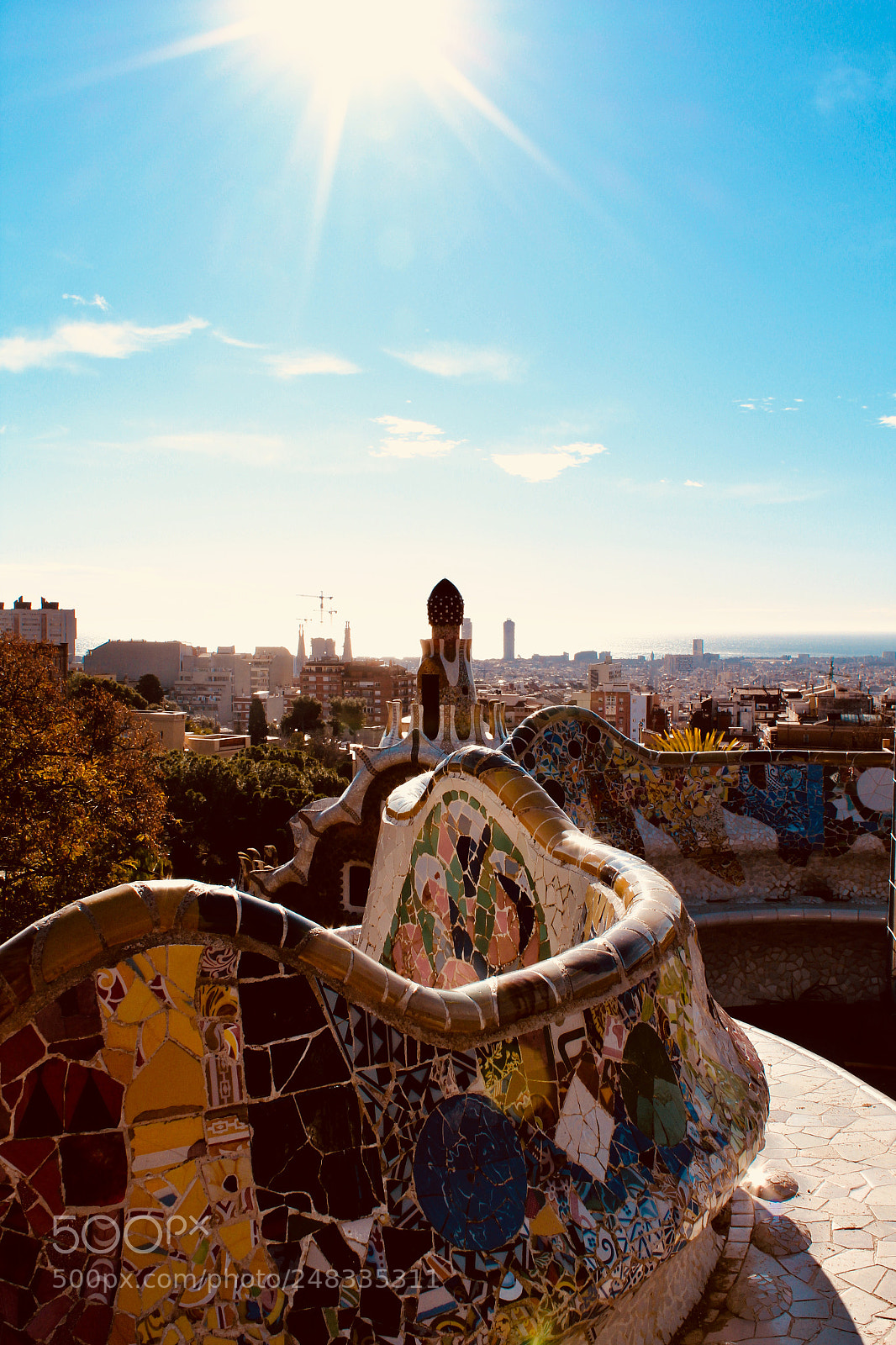 Canon EOS 1300D (EOS Rebel T6 / EOS Kiss X80) sample photo. Park guell by gaudi photography