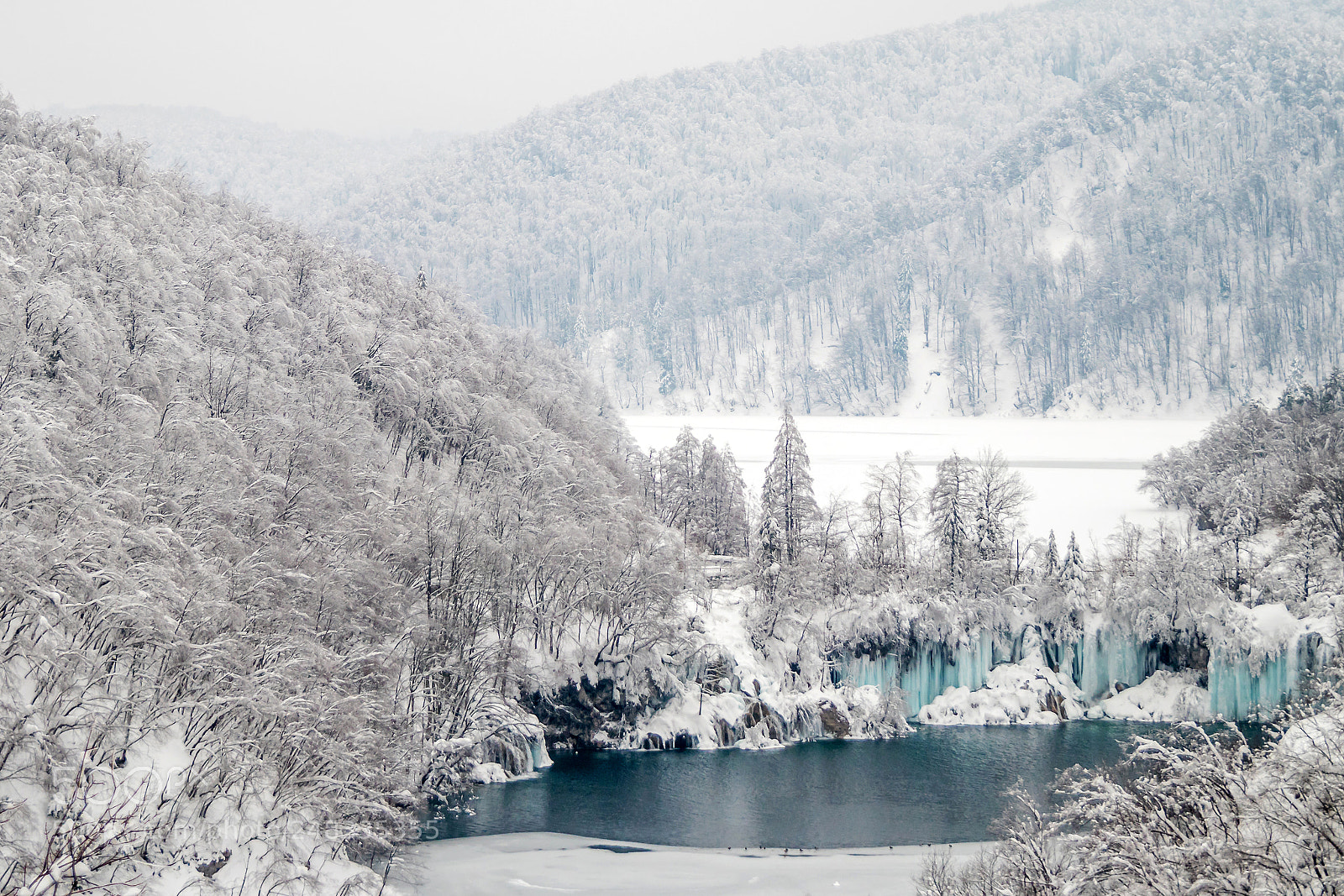 Canon EOS 80D sample photo. Lakes in winter photography