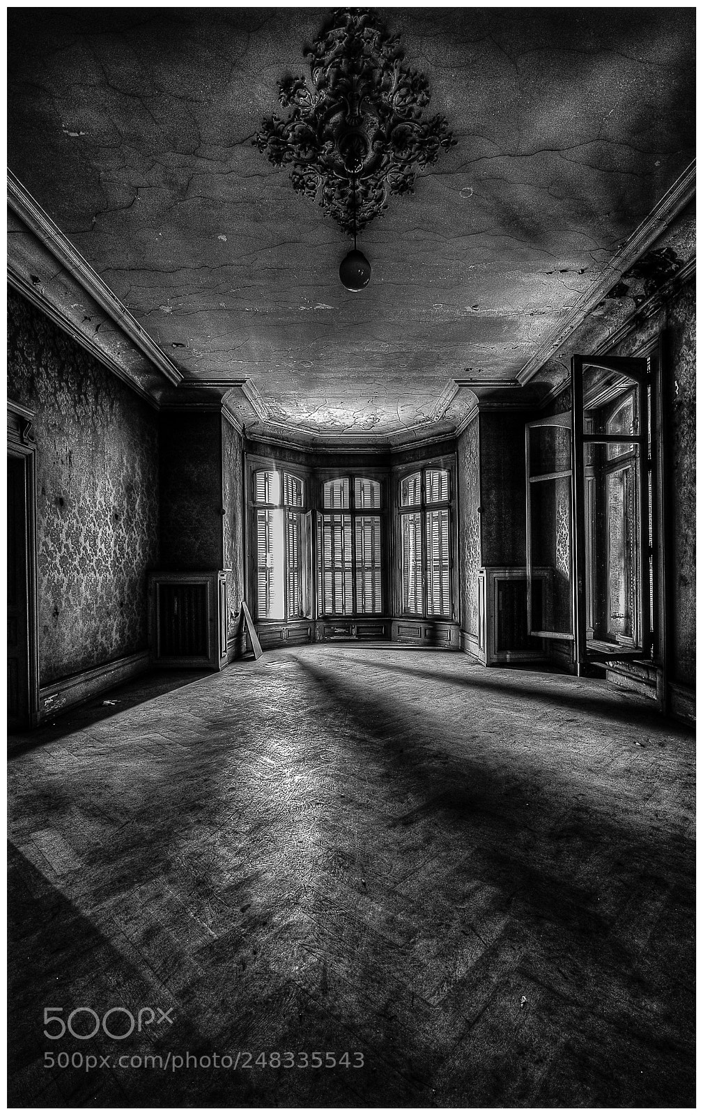 Nikon D810 sample photo. Abandonned castel photography
