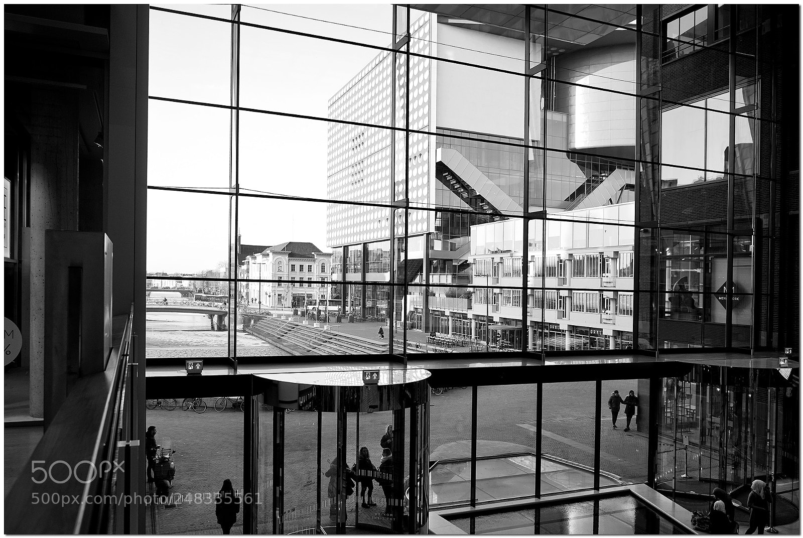 Sony a7 sample photo. View from hoog catharijne photography